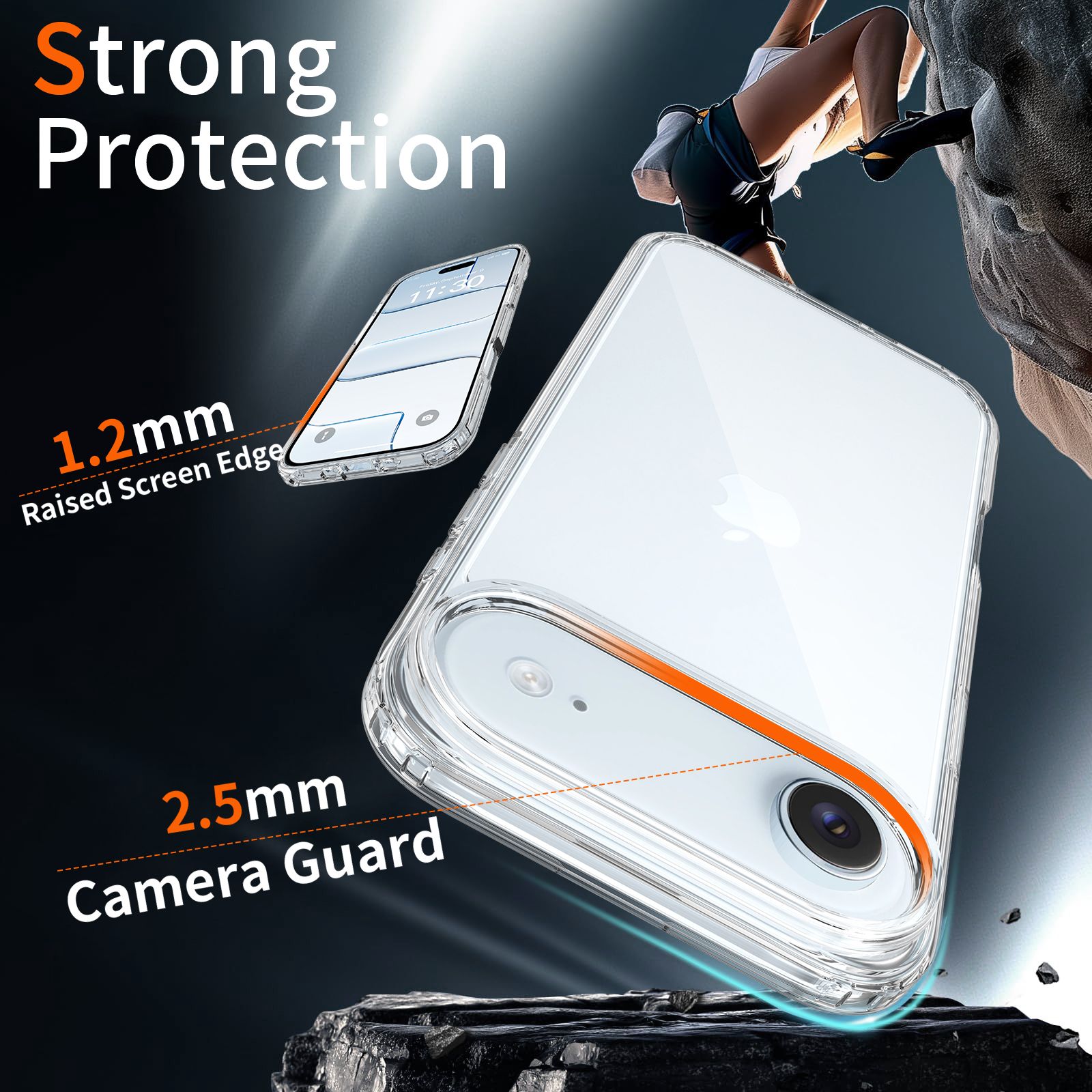 Aero 1.5MM Anti-Scratch Clear Case — 46