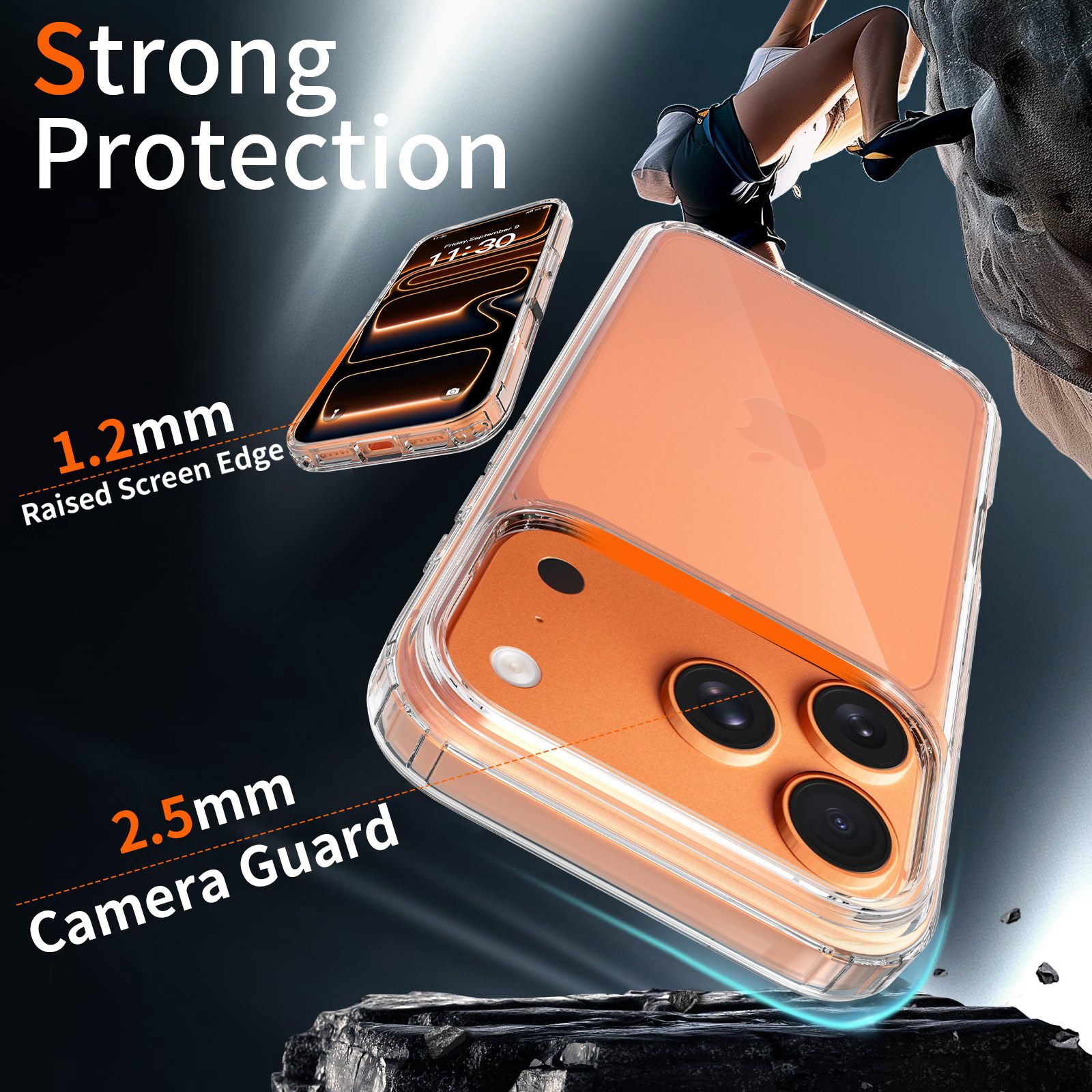 Aero 1.5MM Anti-Scratch Clear Case — 64
