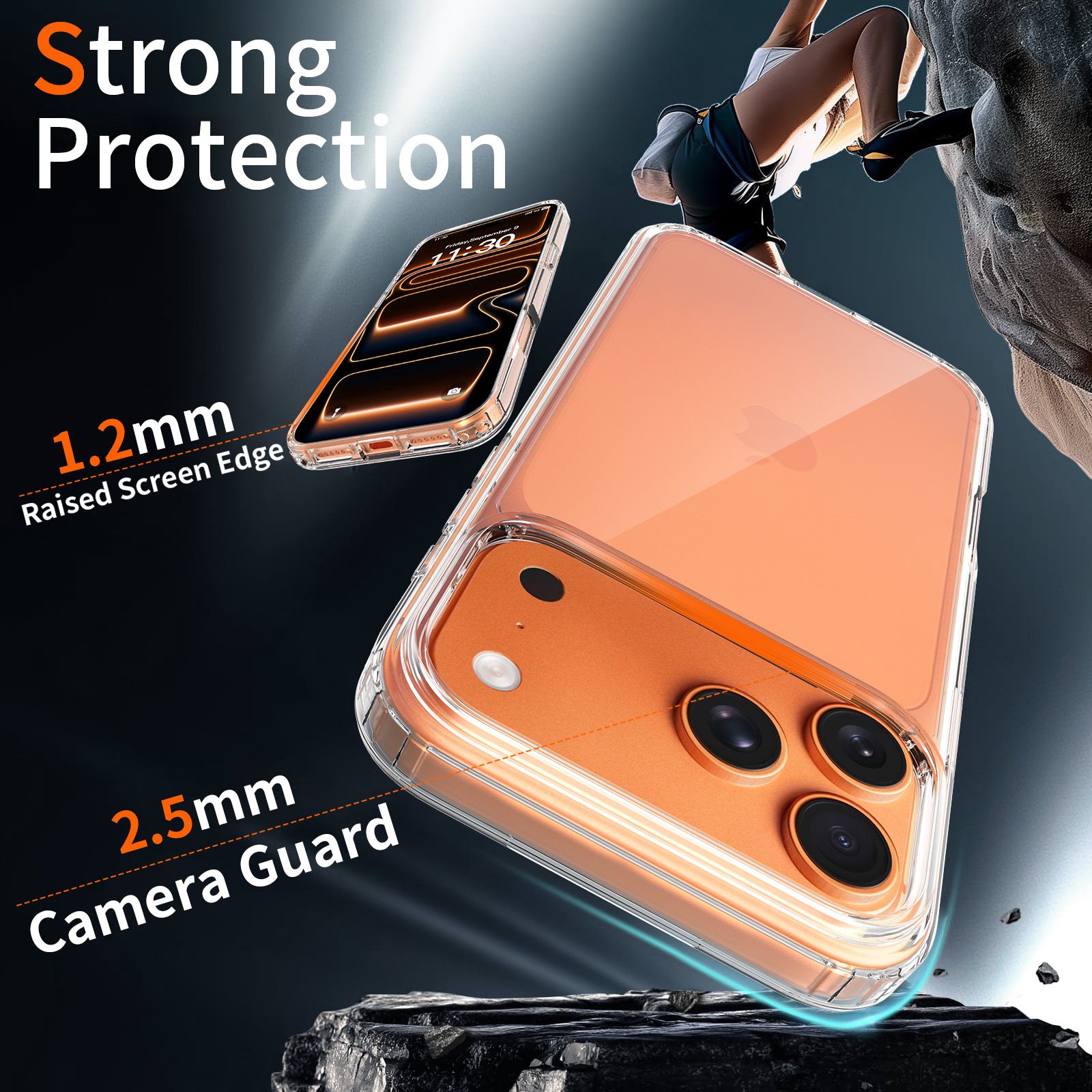 Aero 1.5MM Anti-Scratch Clear Case — 76