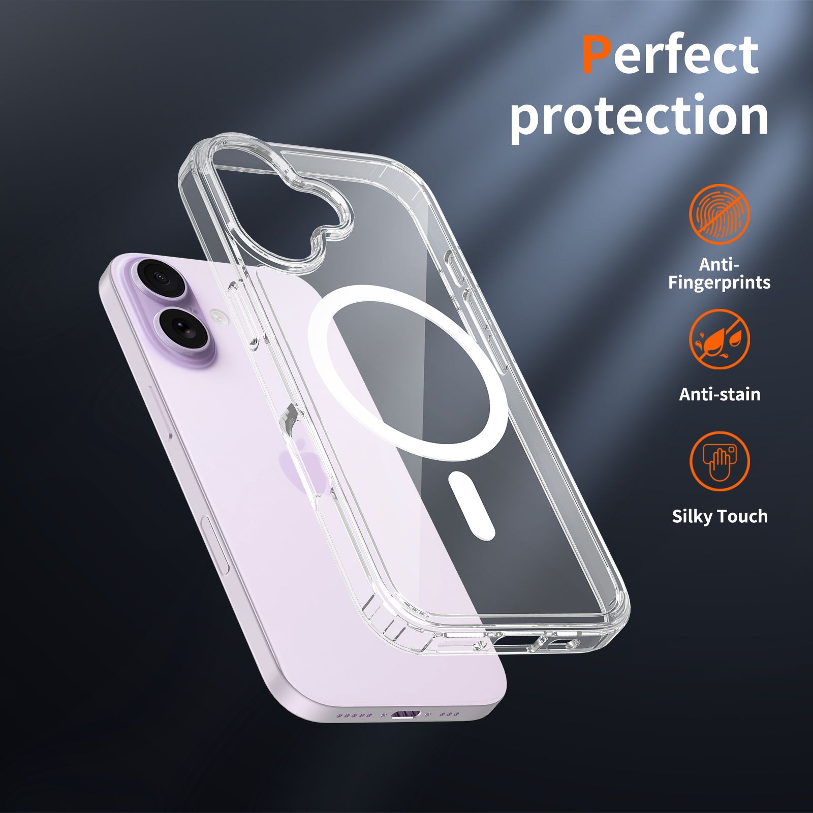 Aero 1.5MM Anti-Scratch MagSafe Clear Case — 12