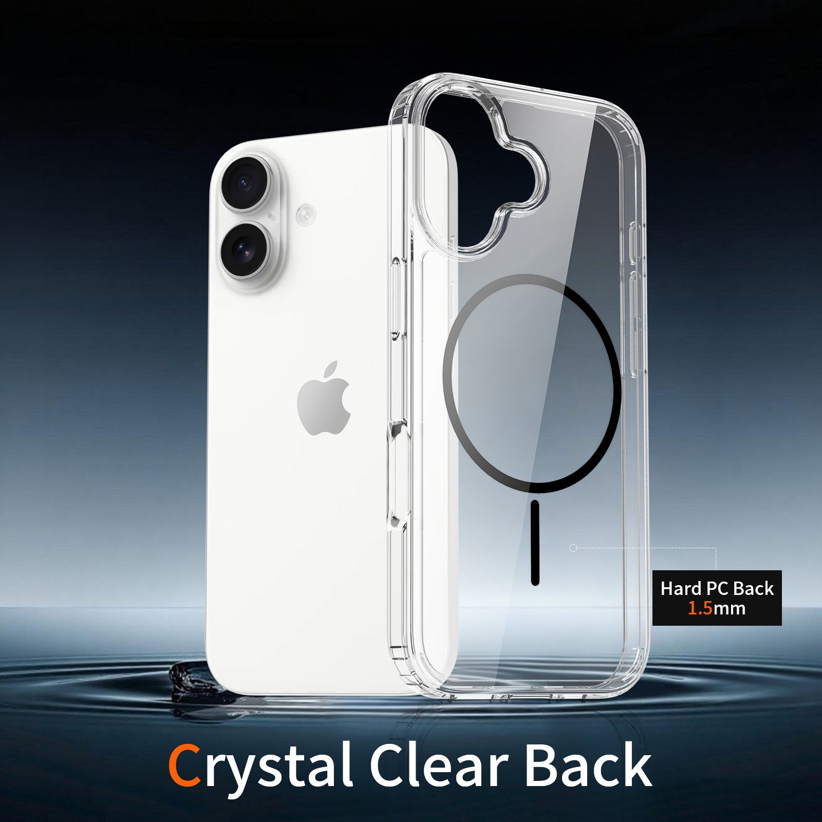 Aero 1.5MM Anti-Scratch MagSafe Clear Case — 23