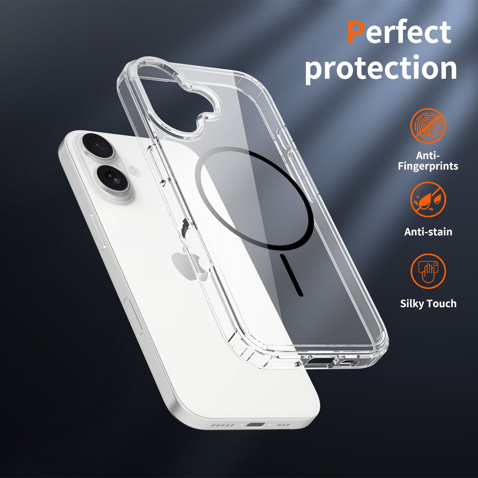 Aero 1.5MM Anti-Scratch MagSafe Clear Case — 25