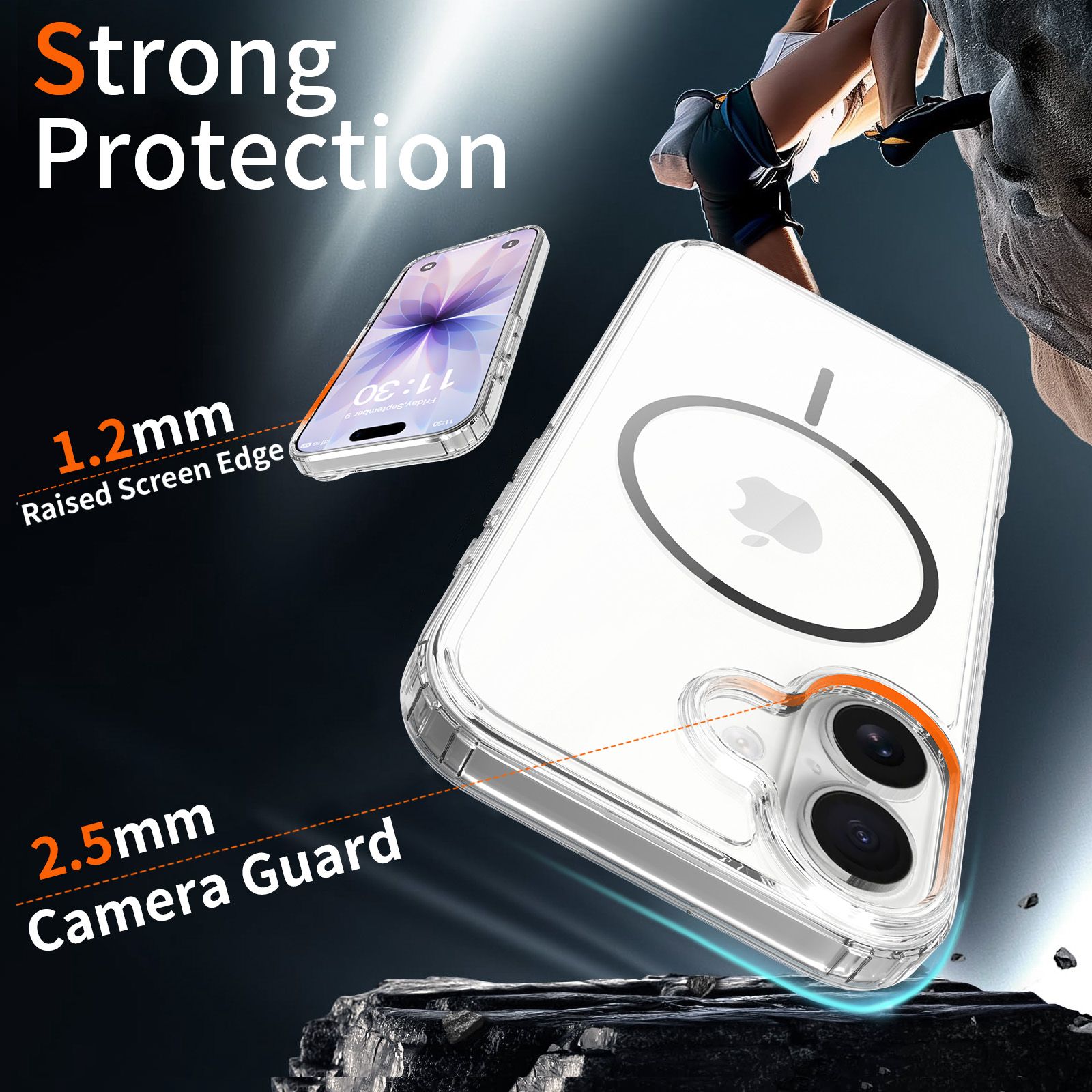 Aero 1.5MM Anti-Scratch MagSafe Clear Case — 27