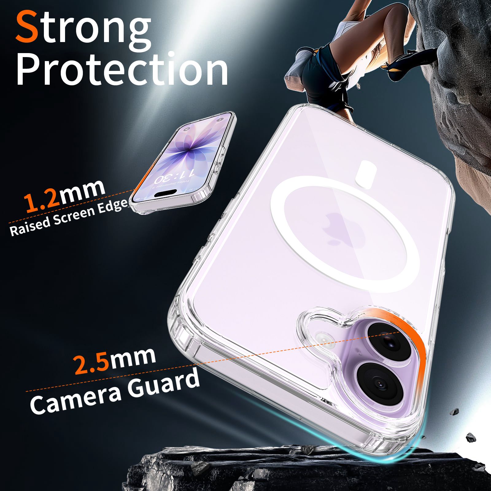 Aero 1.5MM Anti-Scratch MagSafe Clear Case — 14