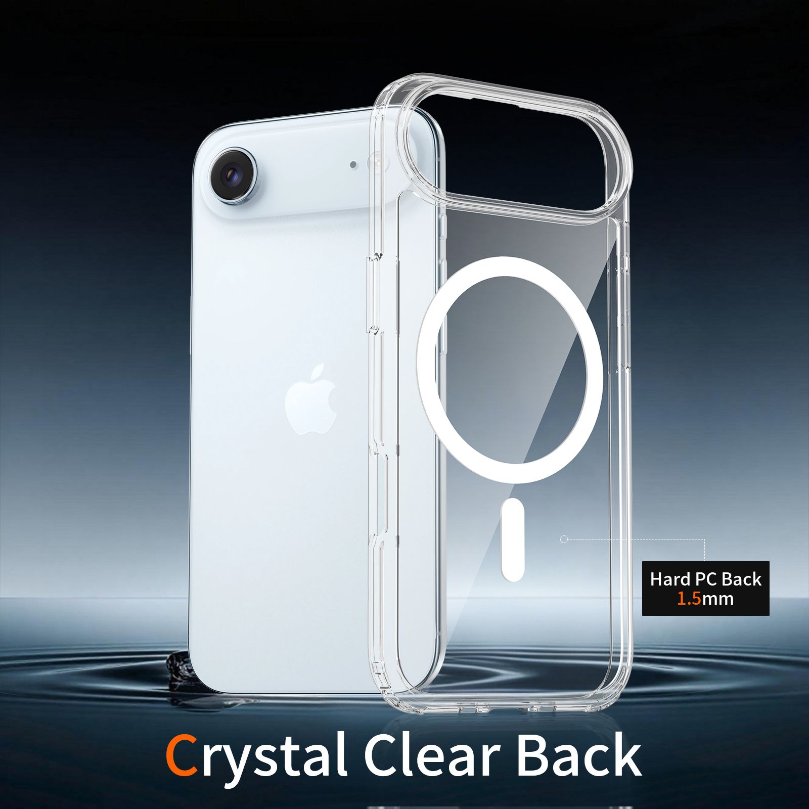 Aero 1.5MM Anti-Scratch MagSafe Clear Case — 62