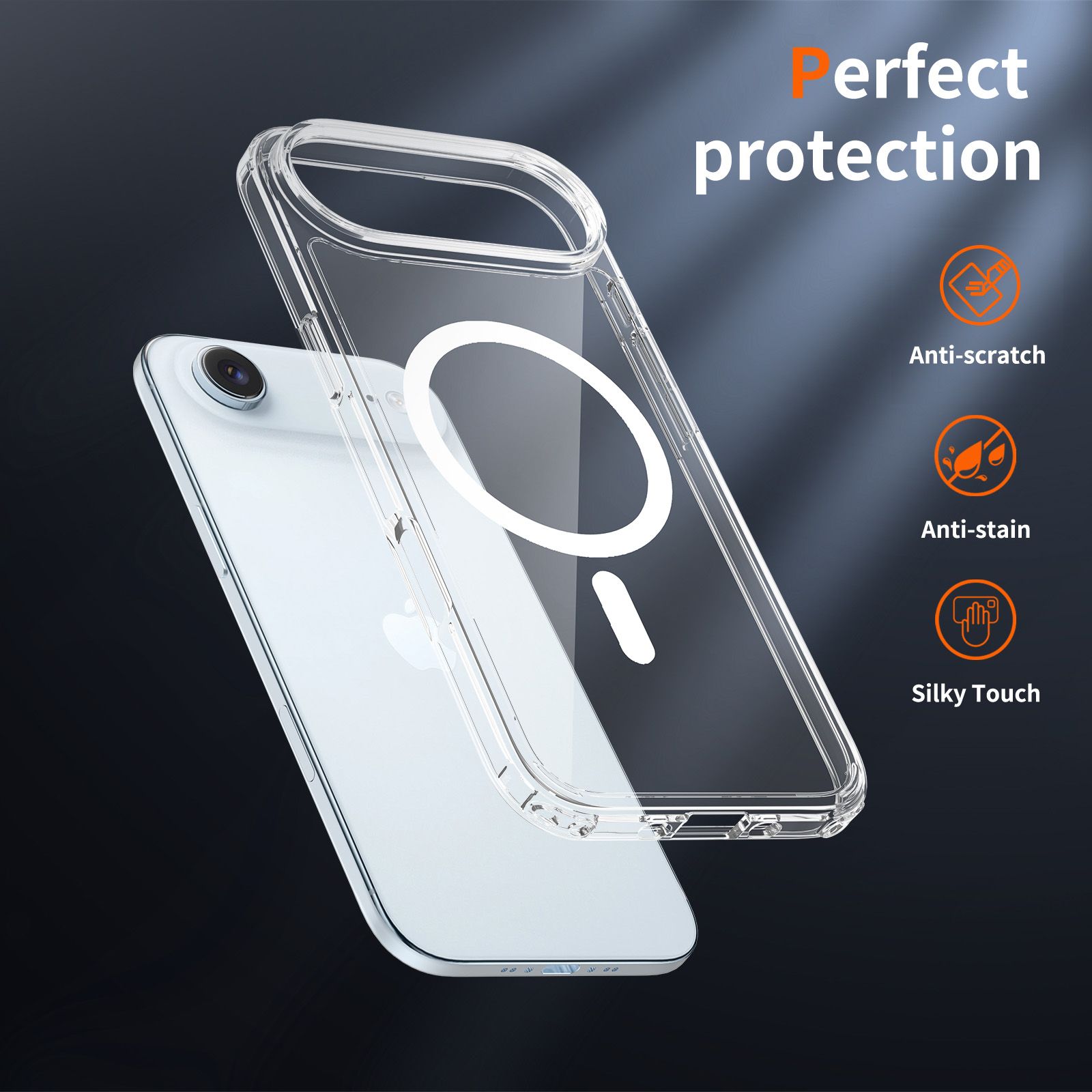 Aero 1.5MM Anti-Scratch MagSafe Clear Case — 66