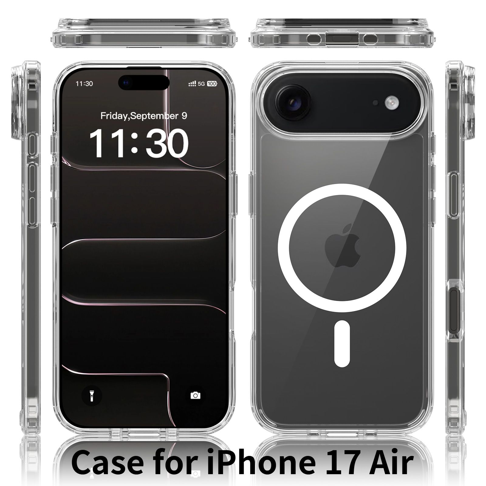 Aero 1.5MM Anti-Scratch MagSafe Clear Case — 35