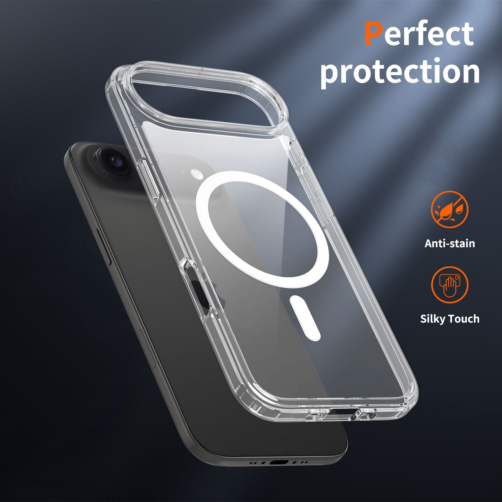 Aero 1.5MM Anti-Scratch MagSafe Clear Case — 39