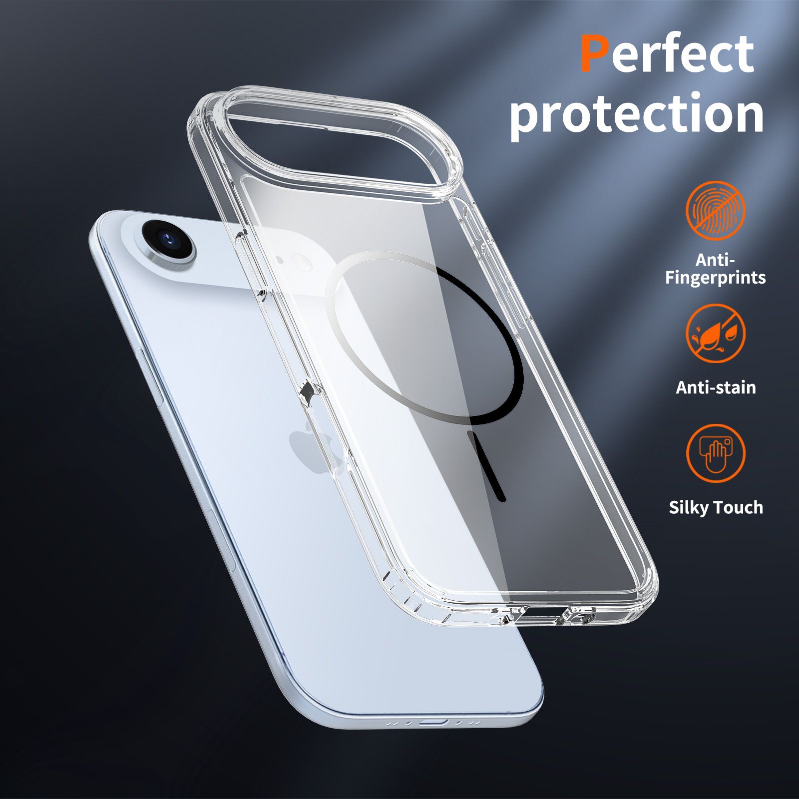 Aero 1.5MM Anti-Scratch MagSafe Clear Case — 51