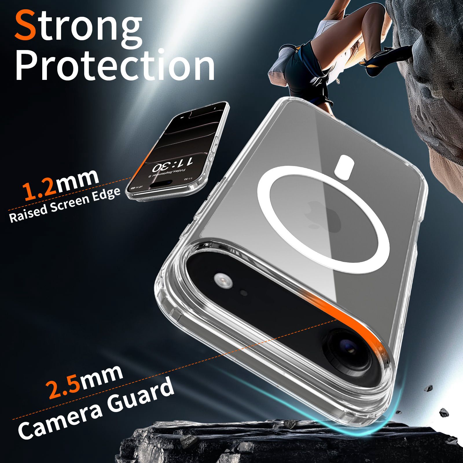 Aero 1.5MM Anti-Scratch MagSafe Clear Case — 41