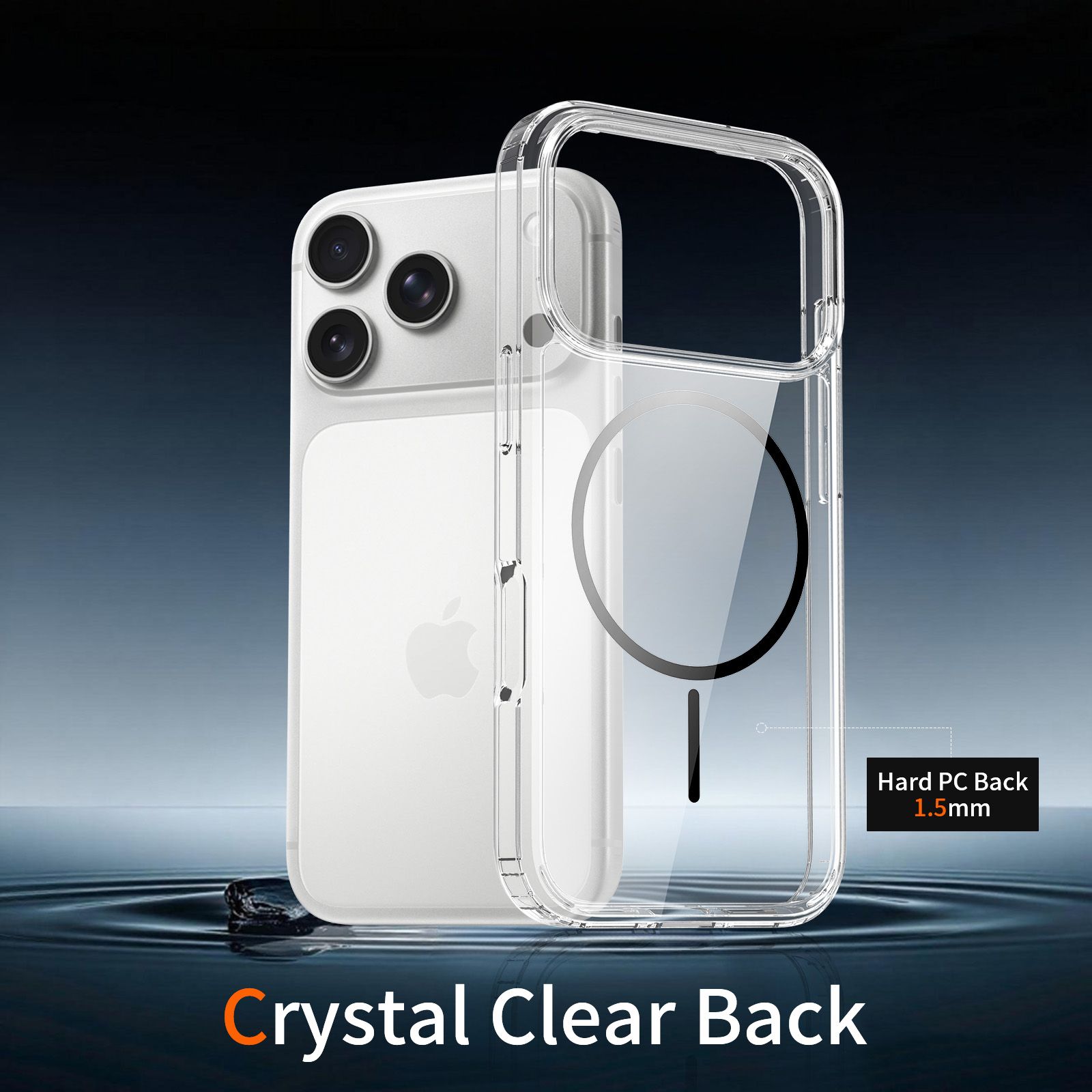 Aero 1.5MM Anti-Scratch MagSafe Clear Case — 84