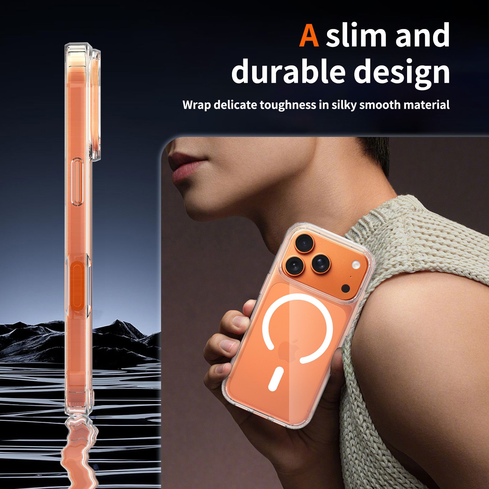 Aero 1.5MM Anti-Scratch MagSafe Clear Case — 74