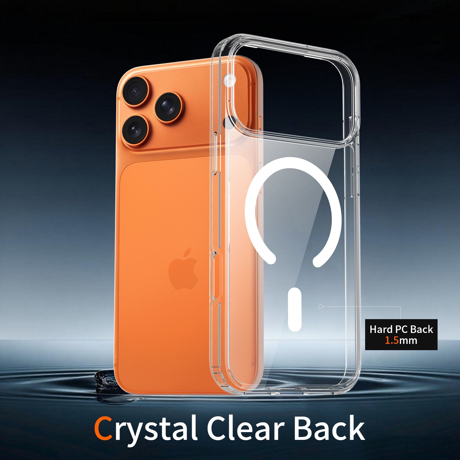 Aero 1.5MM Anti-Scratch MagSafe Clear Case — 2