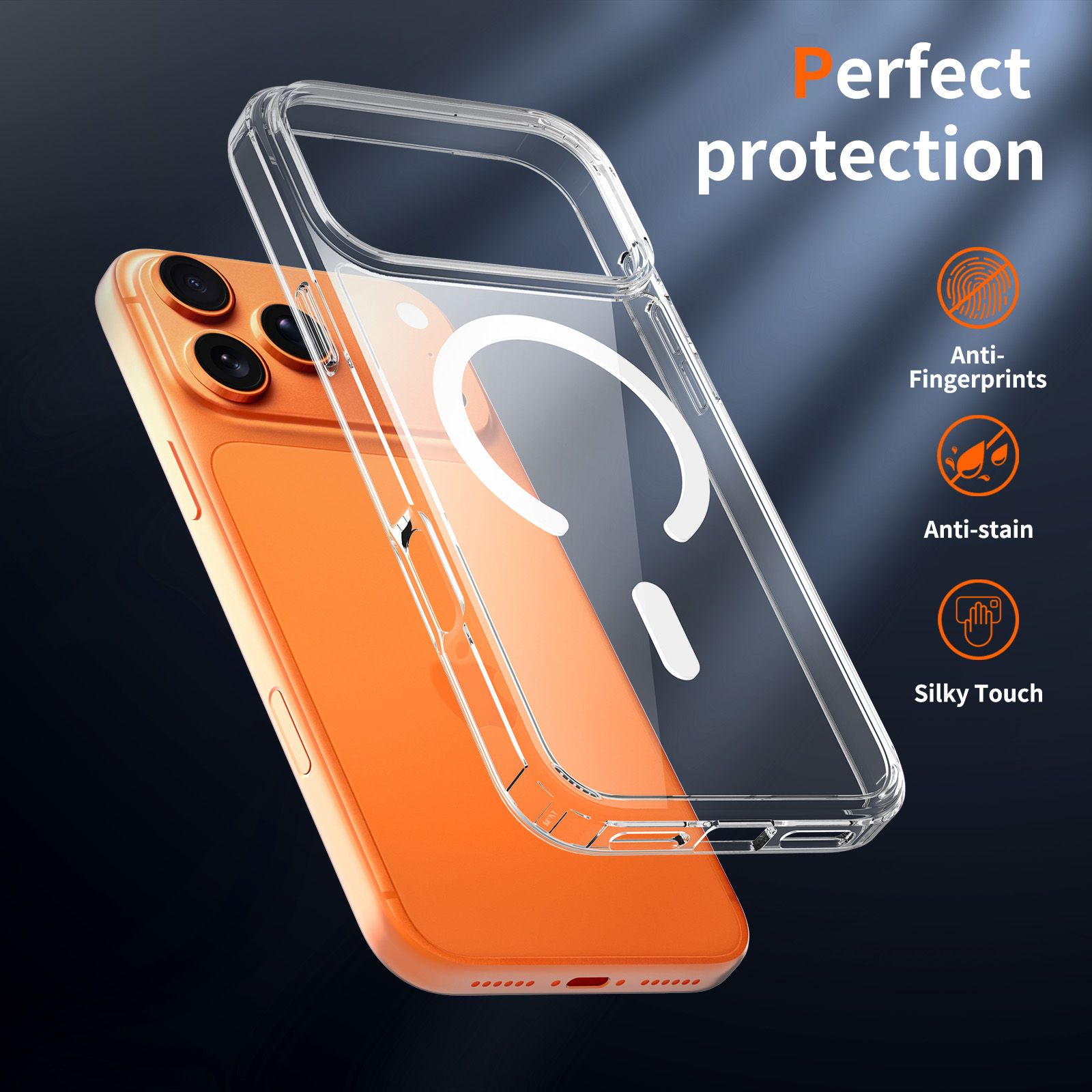 Aero 1.5MM Anti-Scratch MagSafe Clear Case — 4