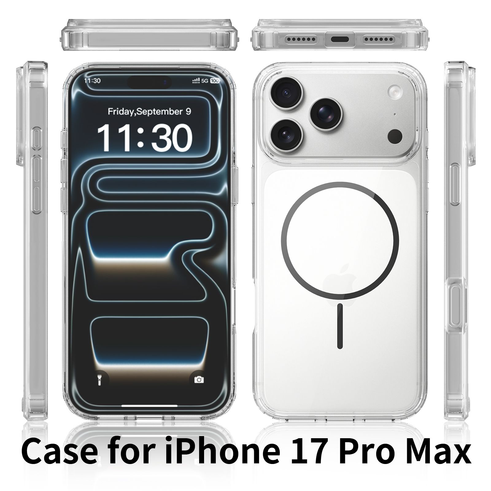 Aero 1.5MM Anti-Scratch MagSafe Clear Case — 111