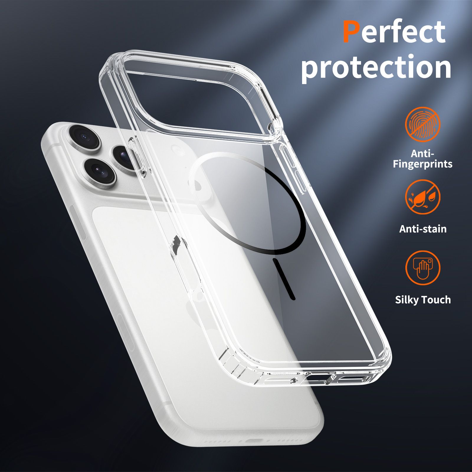 Aero 1.5MM Anti-Scratch MagSafe Clear Case — 114