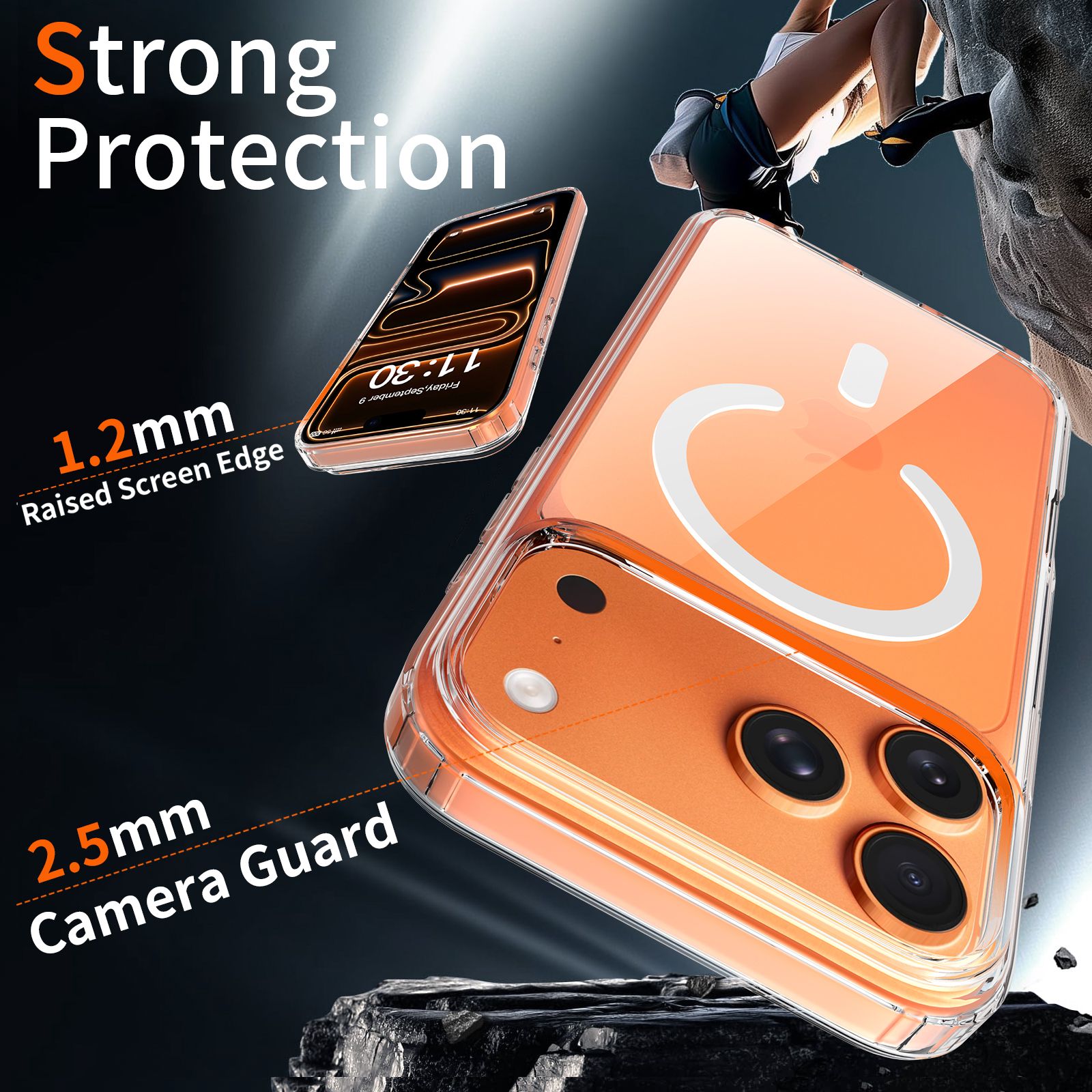 Aero 1.5MM Anti-Scratch MagSafe Clear Case — 6