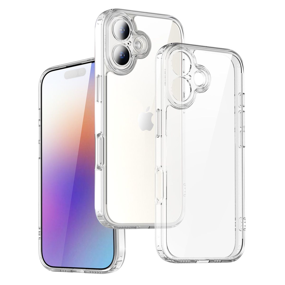 Aero Shield 1,5 mm Clear Case mit präzisen Kameraausschnitten