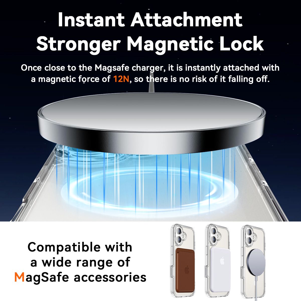 Aero Shield 1.5MM MagSafe Precise Camera Cutout Clear Case — 10