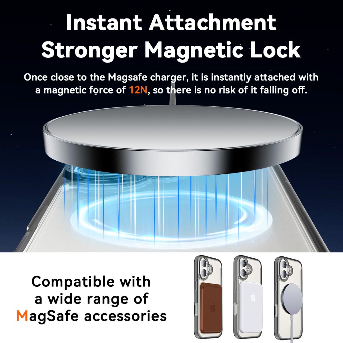 Aero Shield 1.5MM MagSafe Precise Camera Cutout Clear Case — 25