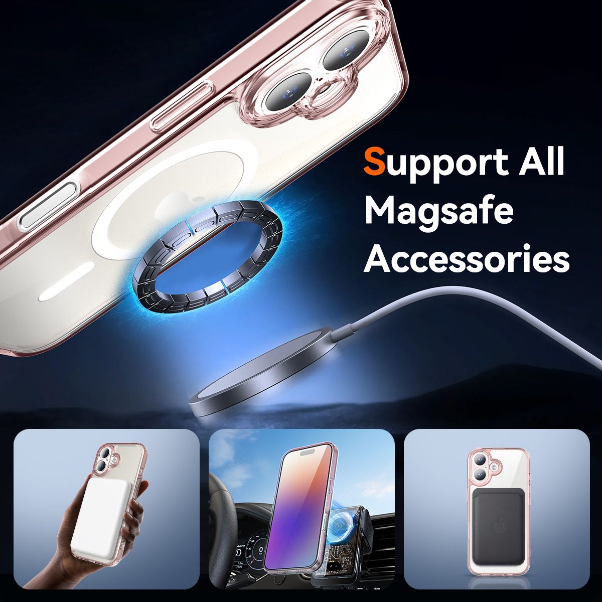 Aero Shield 1.5MM MagSafe Precise Camera Cutout Clear Case — 42