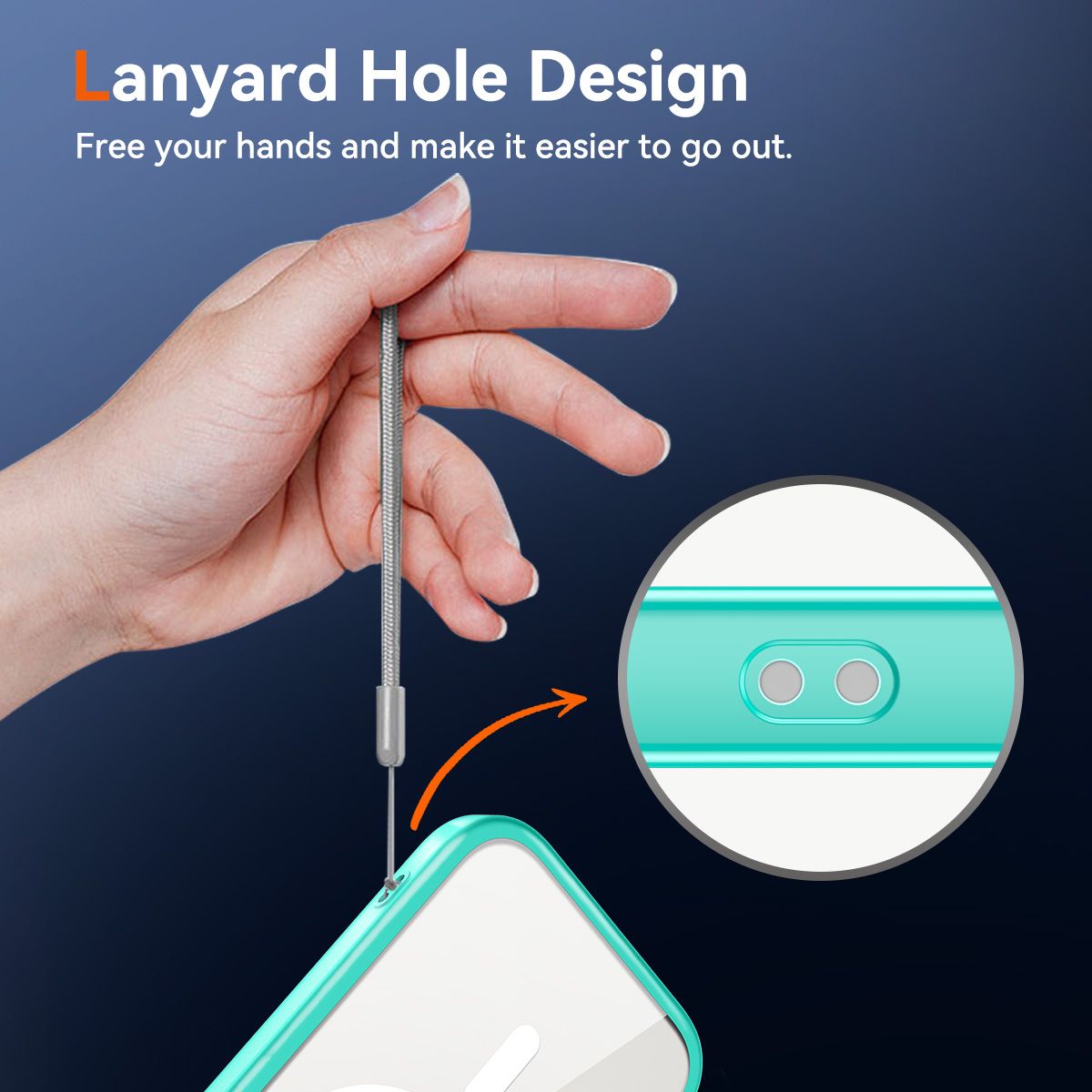 Aero Shield 1.5MM MagSafe Precise Camera Cutout Clear Case — 34