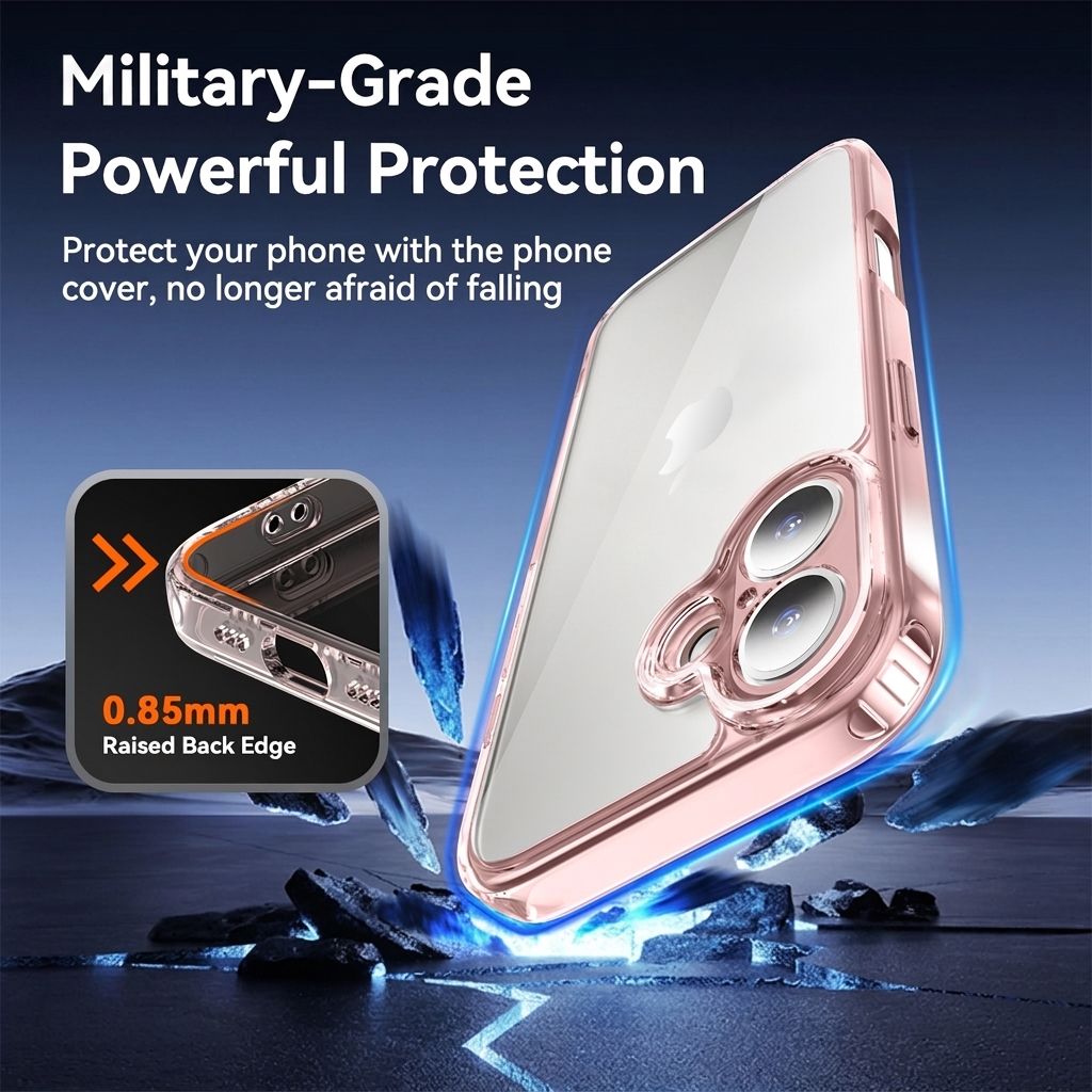 Aero Shield 1.5MM Precise Camera Cutout Clear Case — 23