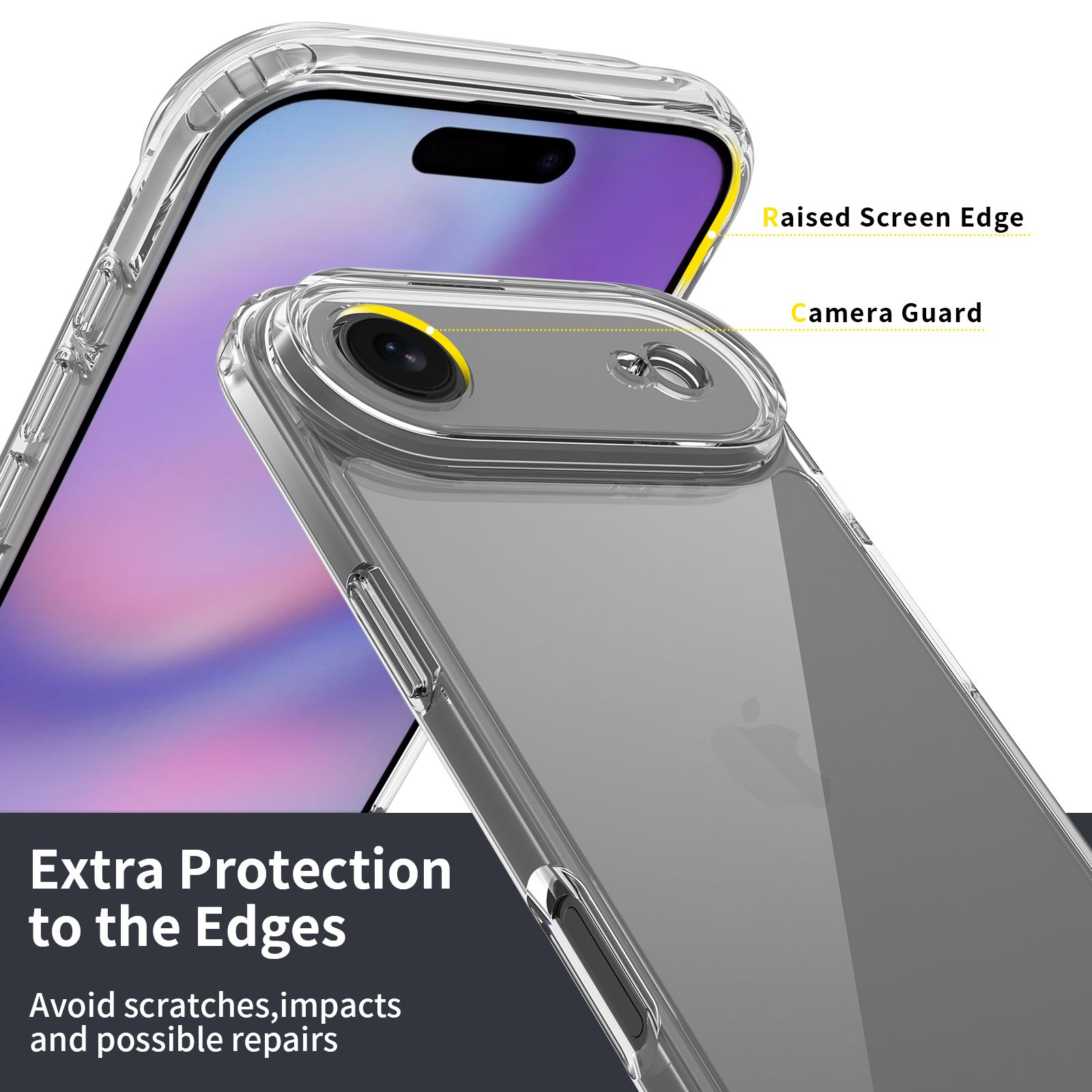Aero Shield 1.5MM Precise Camera Cutout Clear Case — 35