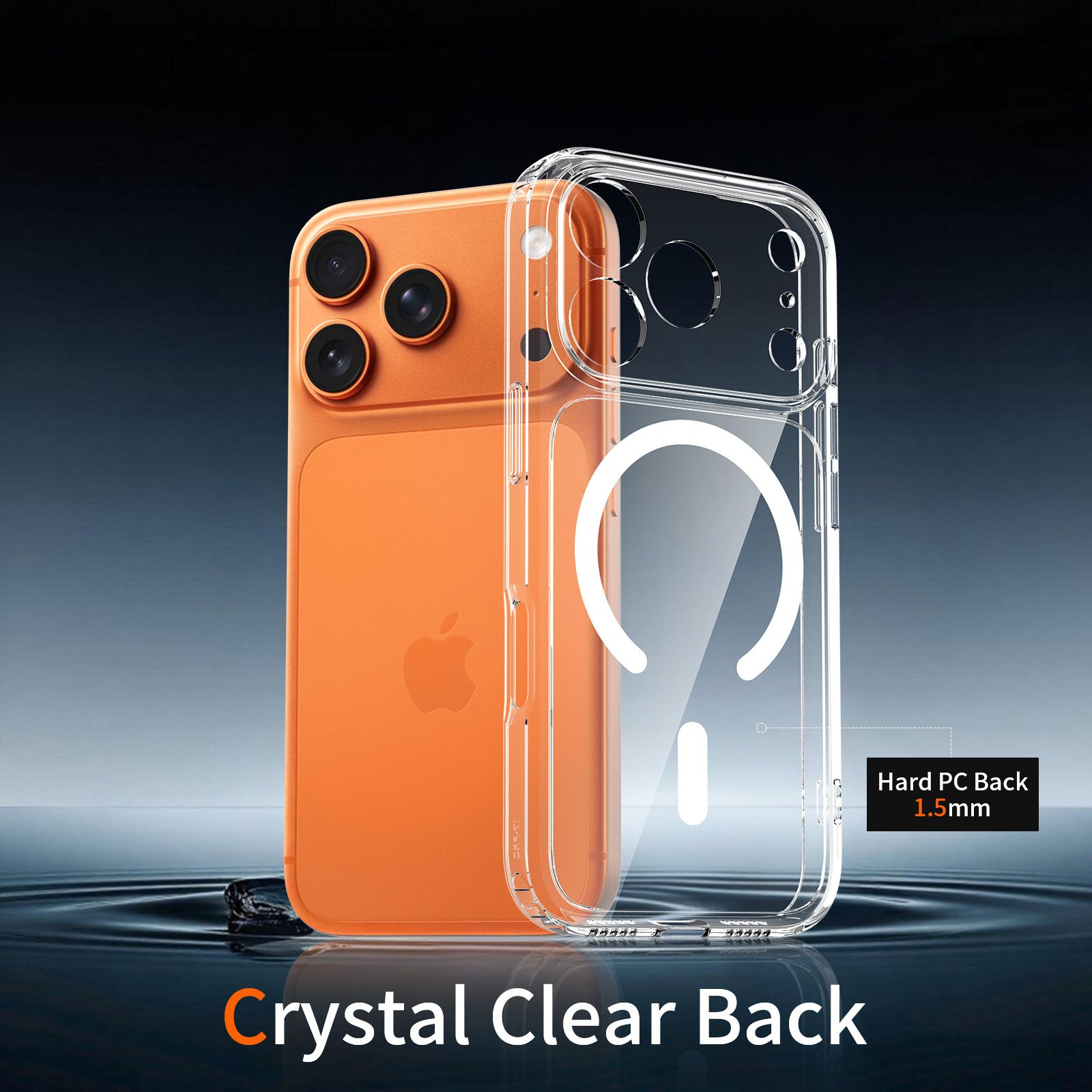 Aero Shield 1.5MM MagSafe Precise Camera Cutout Clear Case — 72