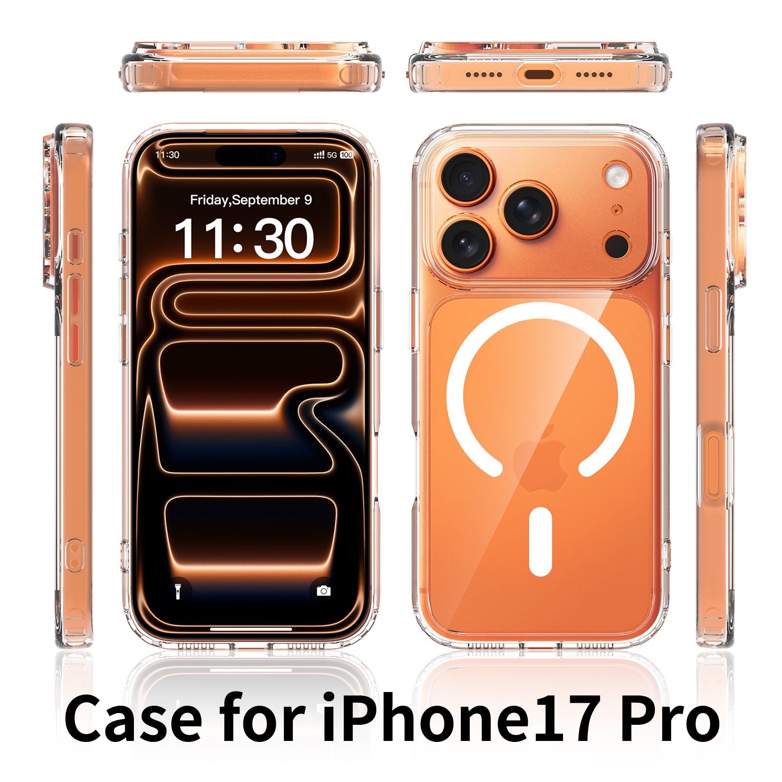 Aero Shield 1.5MM MagSafe Precise Camera Cutout Clear Case — 70