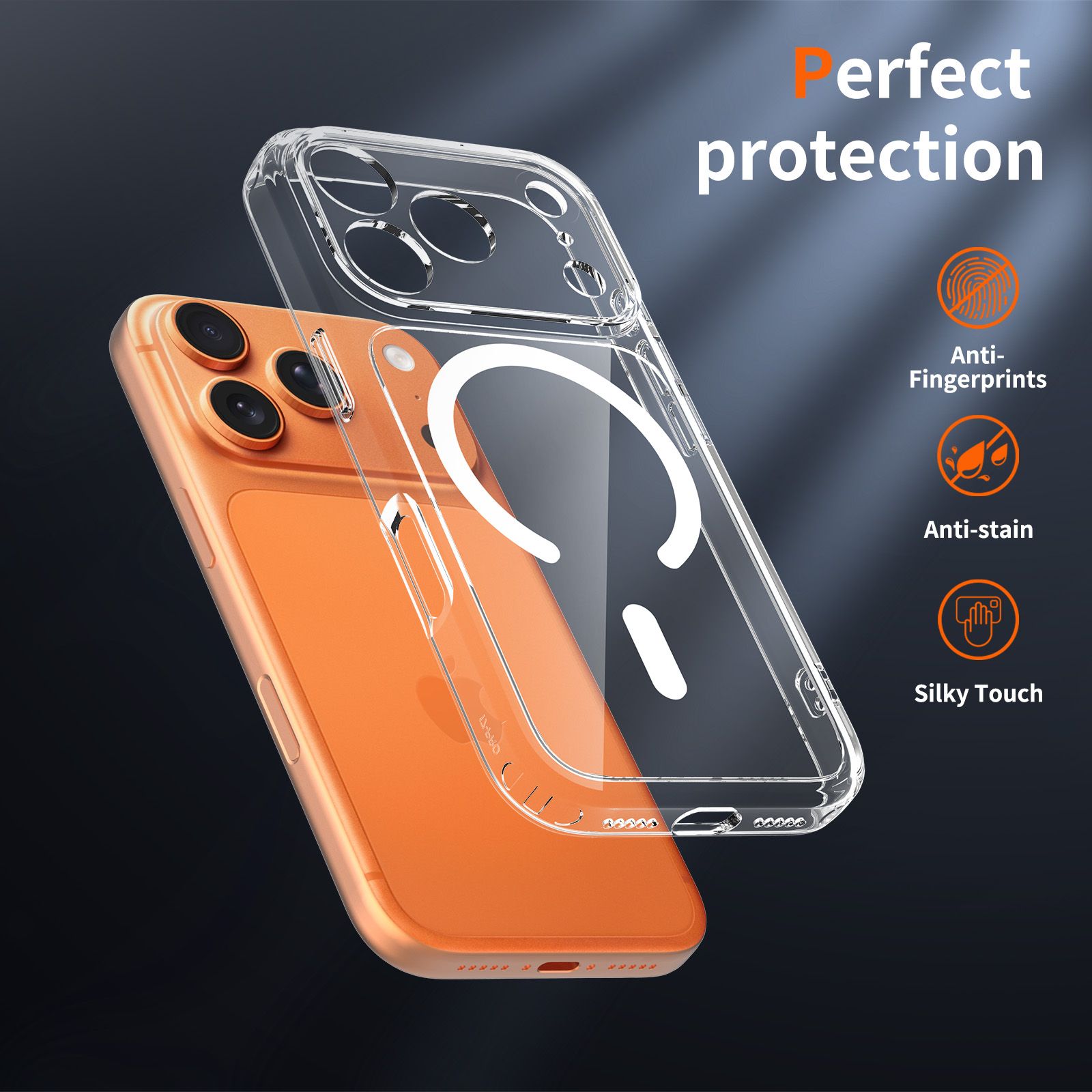 Aero Shield 1.5MM MagSafe Precise Camera Cutout Clear Case — 73