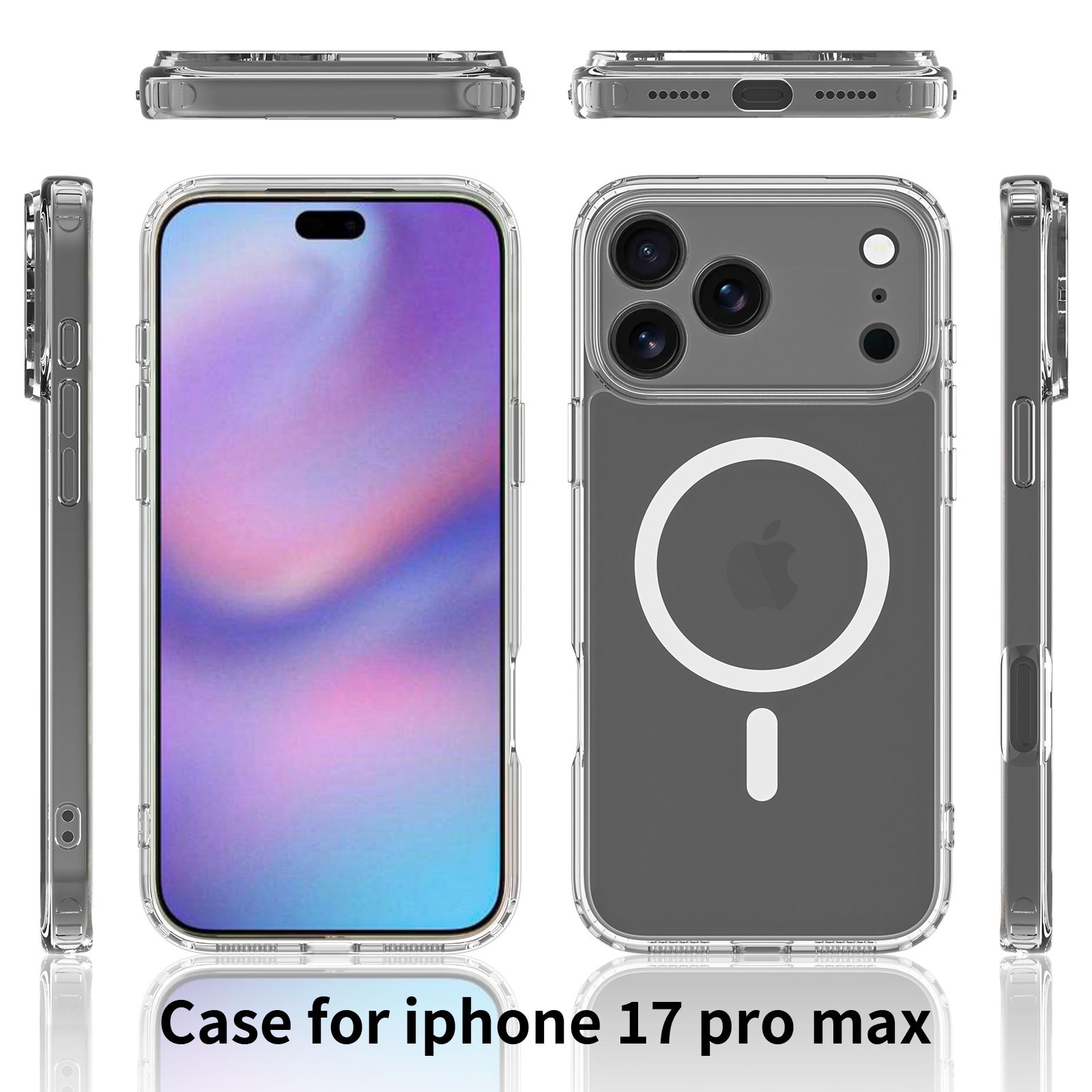 Aero Shield 1.5MM MagSafe Precise Camera Cutout Clear Case — 1