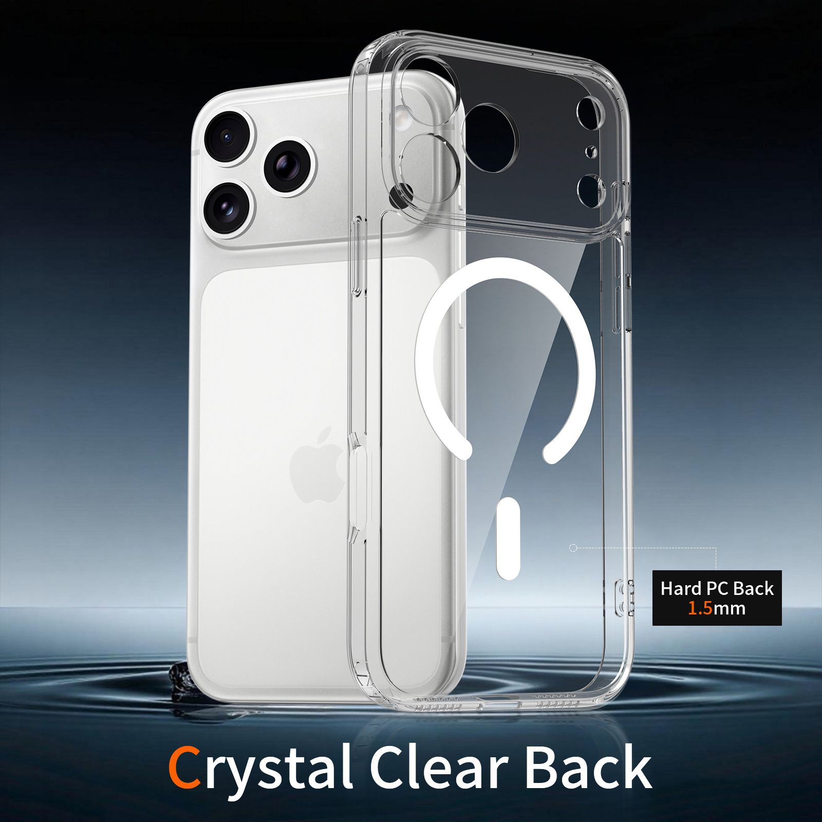 Aero Shield 1.5MM MagSafe Precise Camera Cutout Clear Case — 85