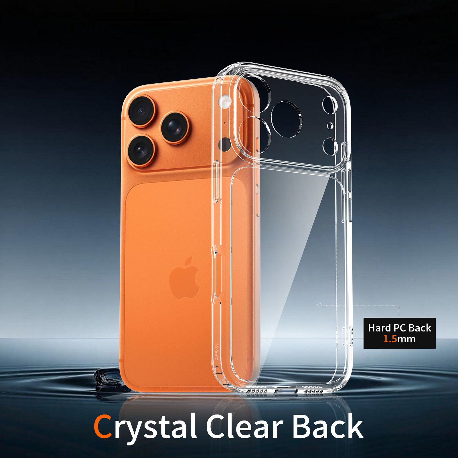 Aero Shield 1.5MM Precise Camera Cutout Clear Case — 44