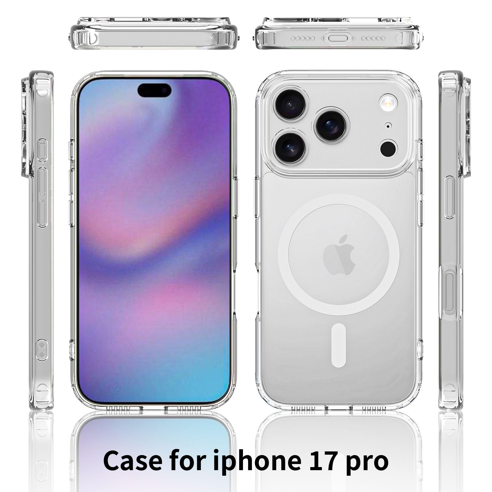 Aero Shield 1.5MM MagSafe Precise Camera Cutout Clear Case — 58