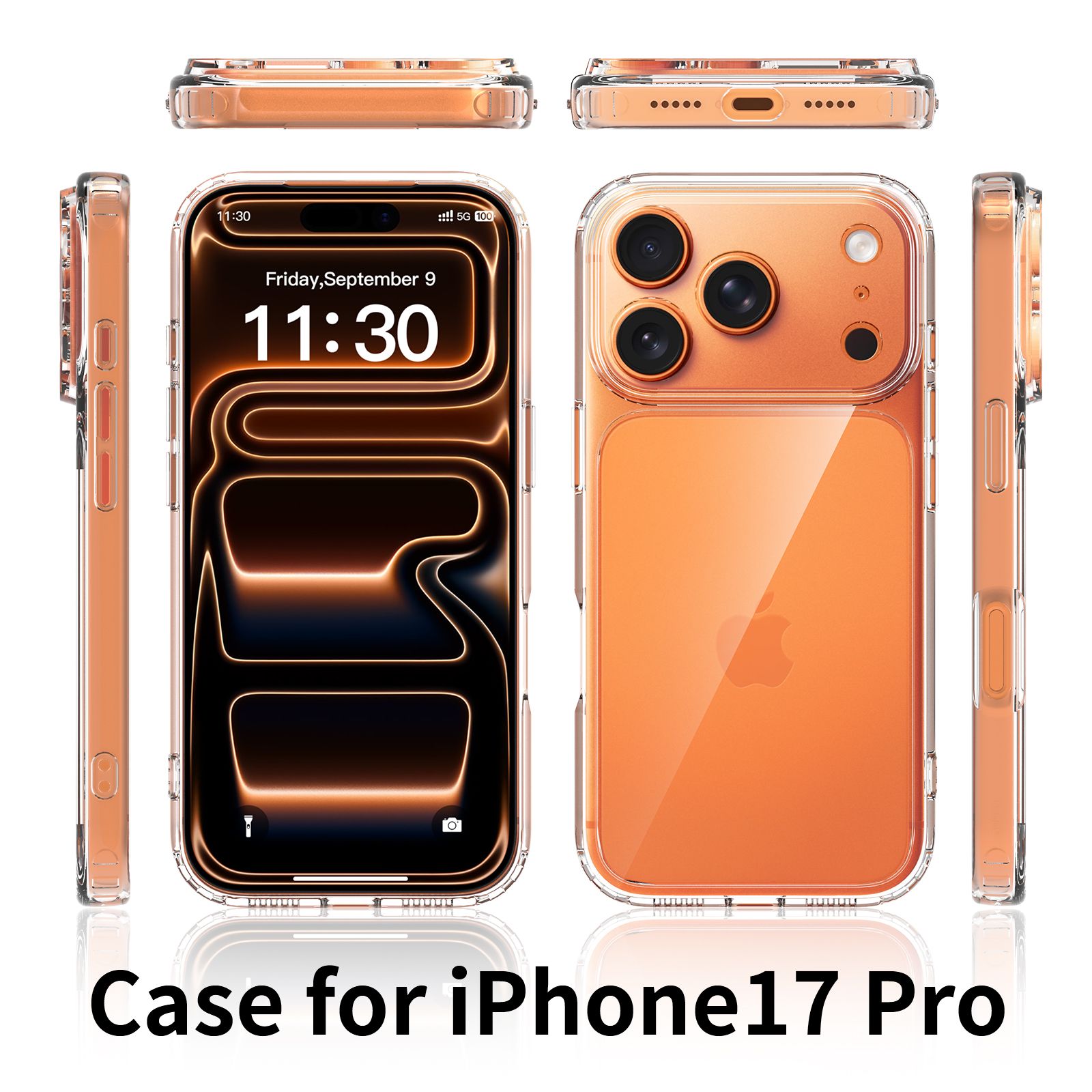 Aero Shield 1.5MM Precise Camera Cutout Clear Case — 45