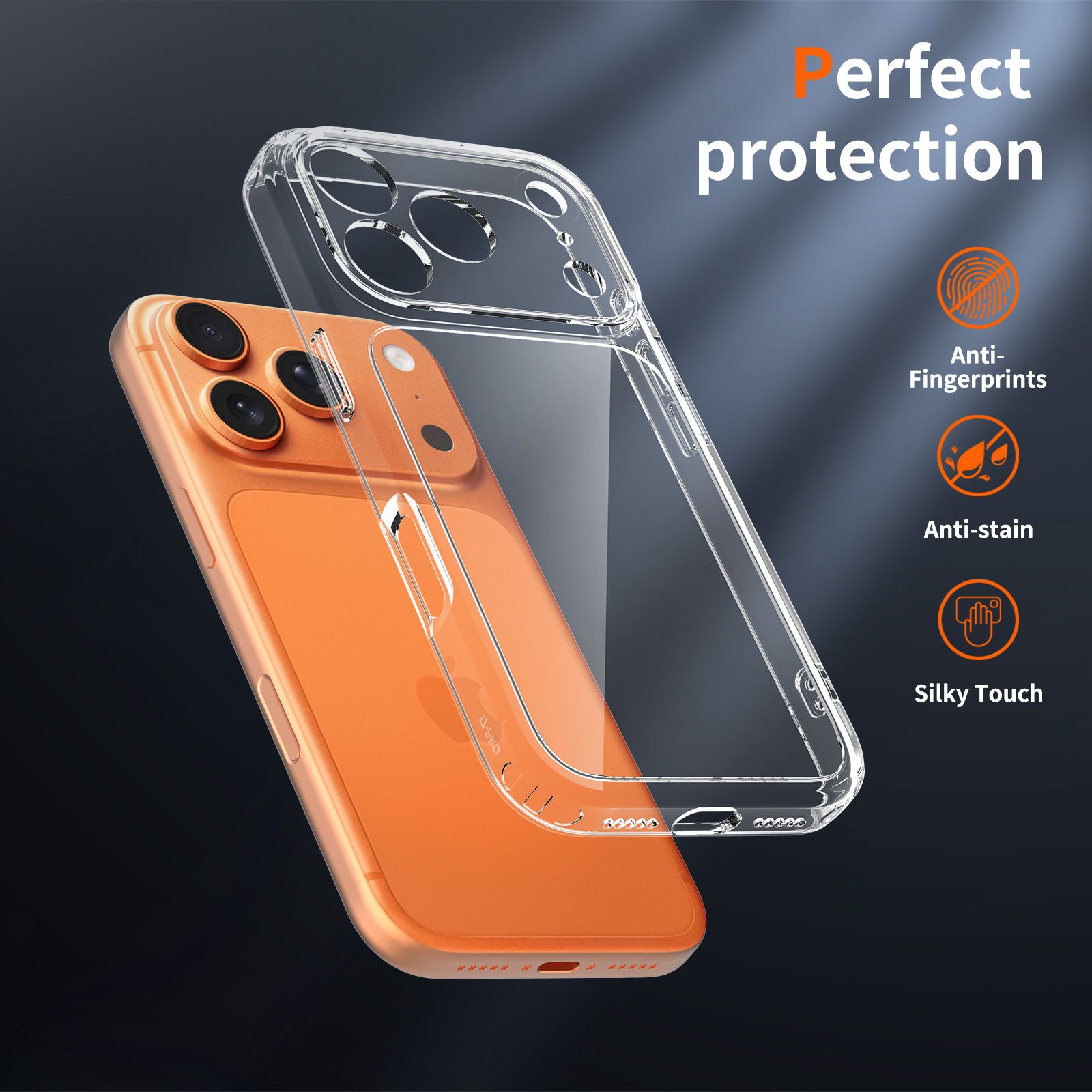 Aero Shield 1.5MM Precise Camera Cutout Clear Case — 46