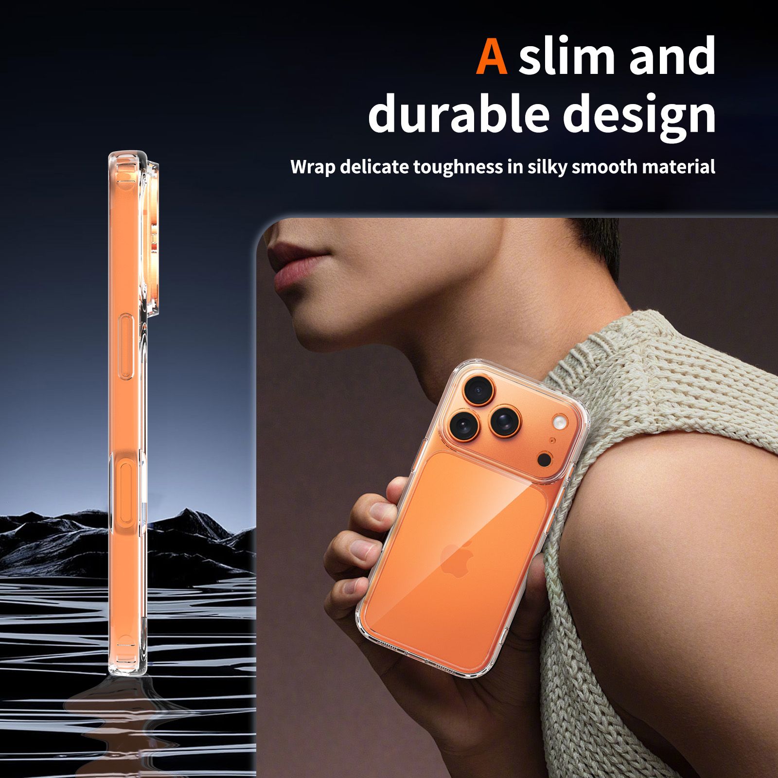 Aero Shield 1.5MM Precise Camera Cutout Clear Case — 47