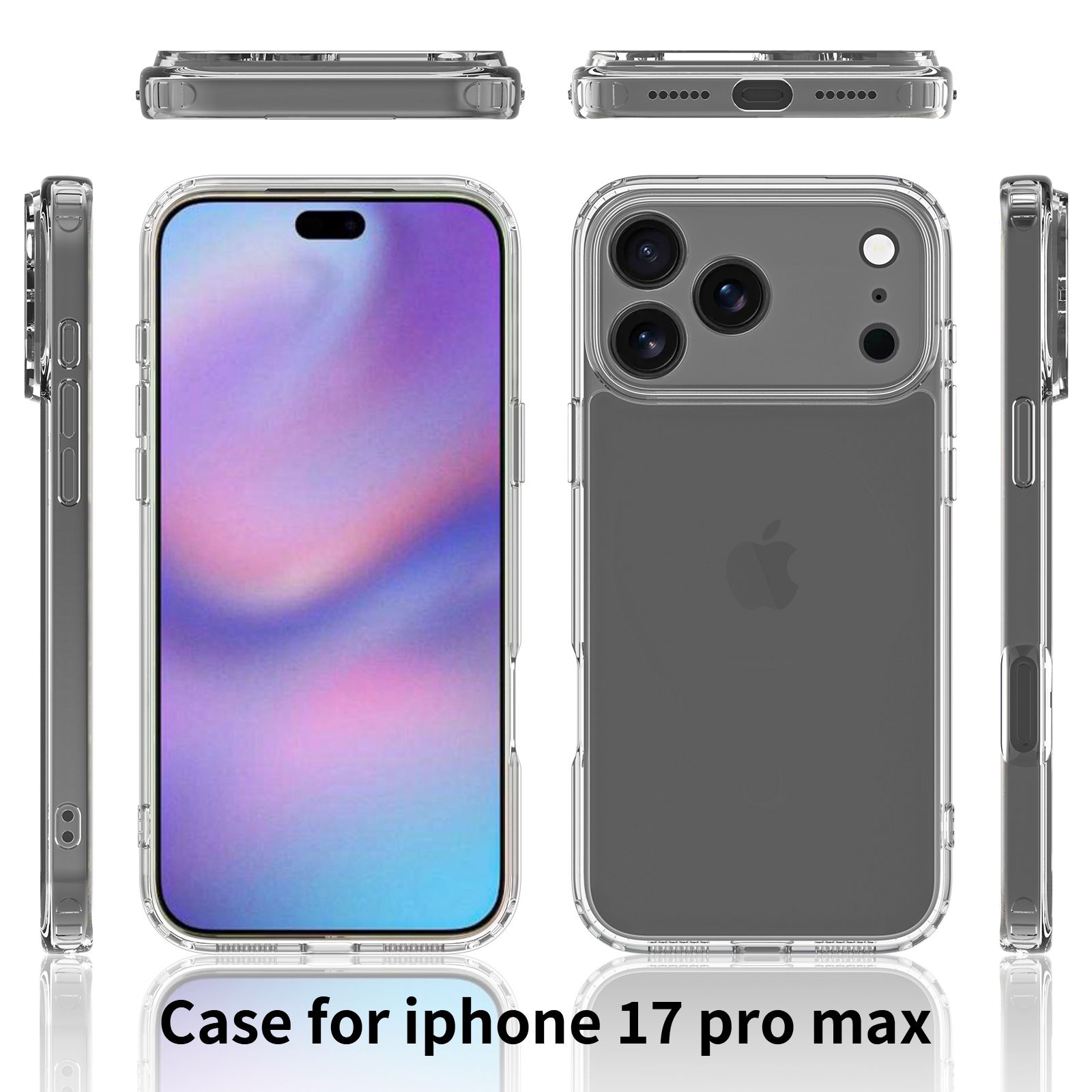 Aero Shield 1.5MM Precise Camera Cutout Clear Case — 1