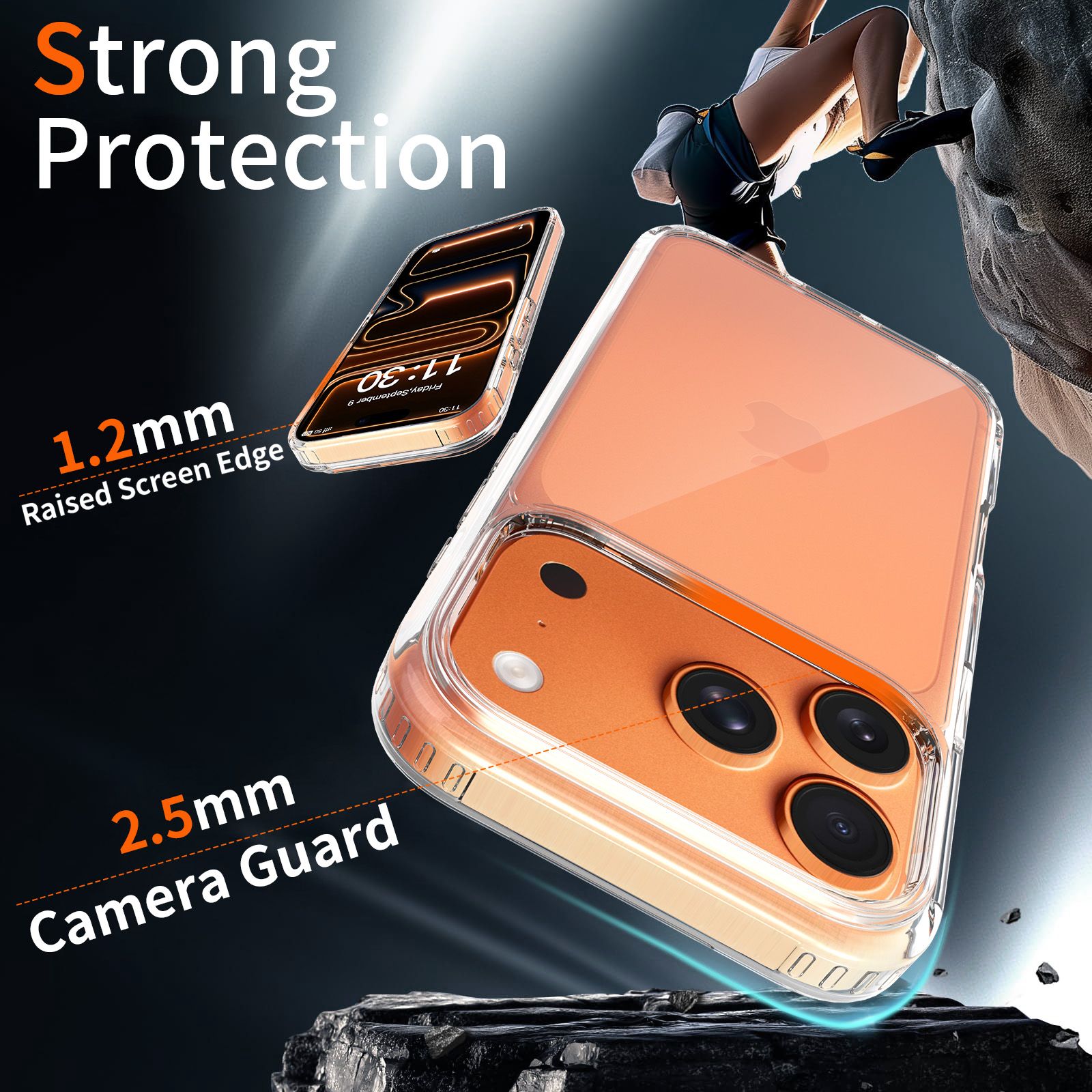 Crystal 2.0MM Anti-Scratch Clear Case — 36
