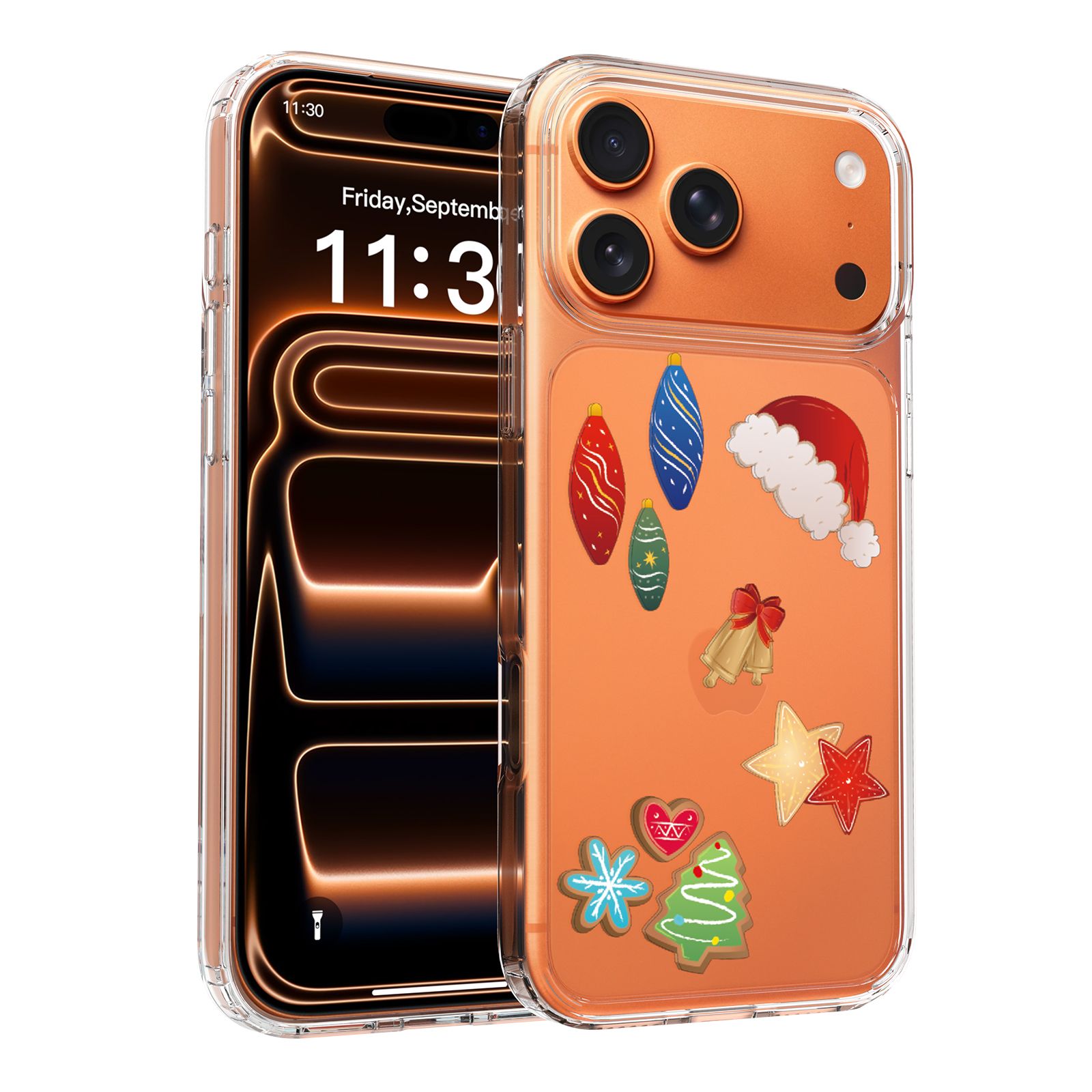 Aero Canvas 1.5MM UV Printed Christmas Clear Case — 18