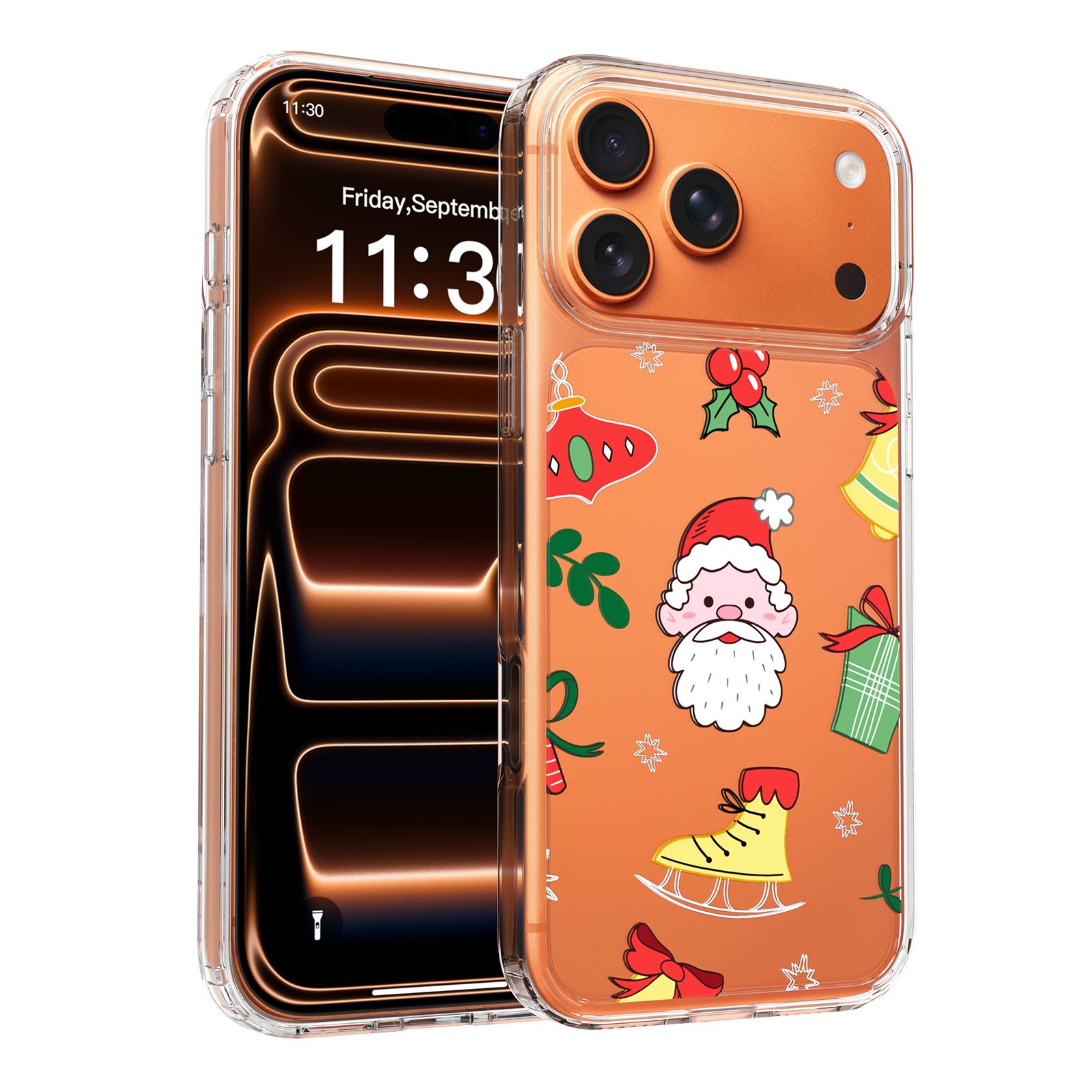 Aero Canvas 1.5MM UV Printed Christmas Clear Case — 20