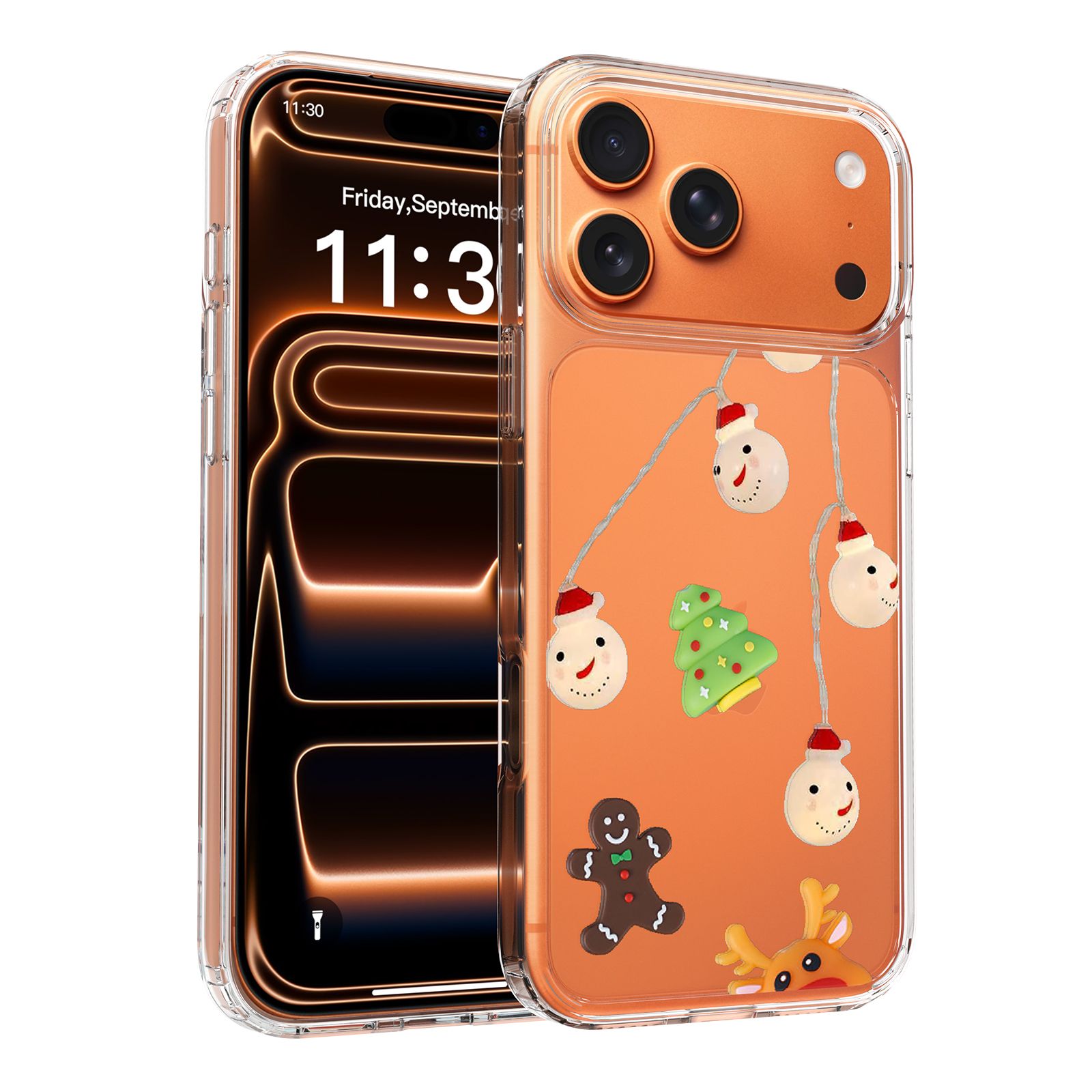 Aero Canvas 1.5MM UV Printed Christmas Clear Case — 21