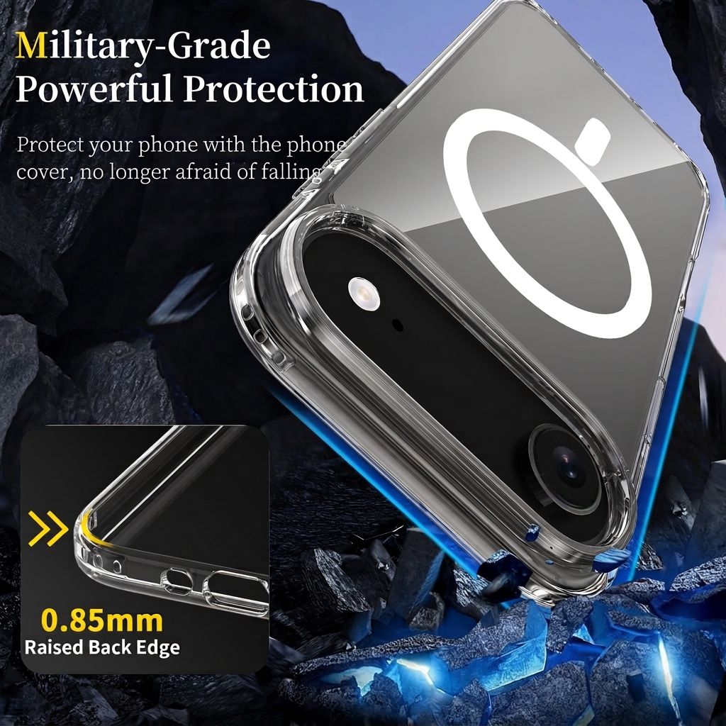 Crystal 2.0MM Anti-Scratch Magnetic Clear Case — 28