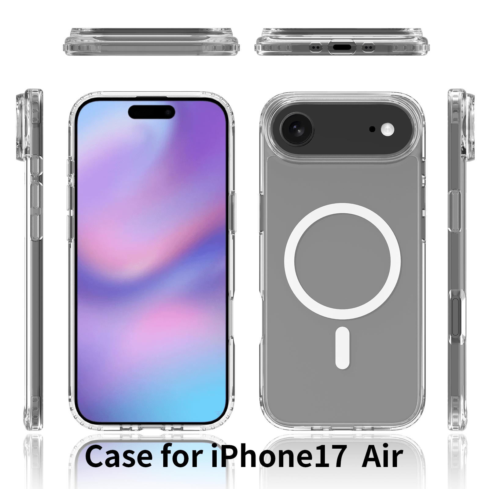 Crystal 2.0MM Anti-Scratch Magnetic Clear Case — 23