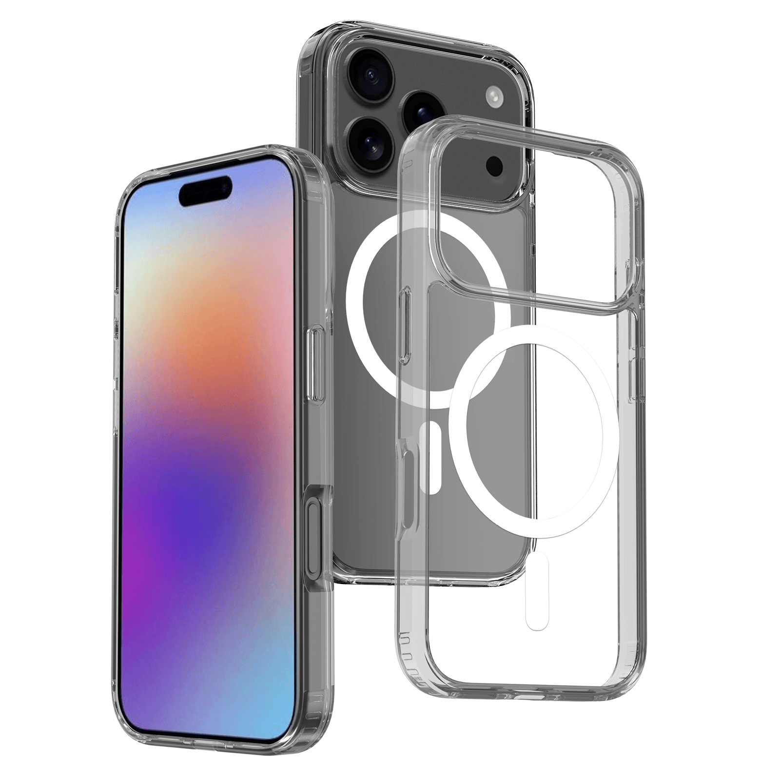 Crystal 2.0MM Anti-Scratch Magnetic Clear Case — 42