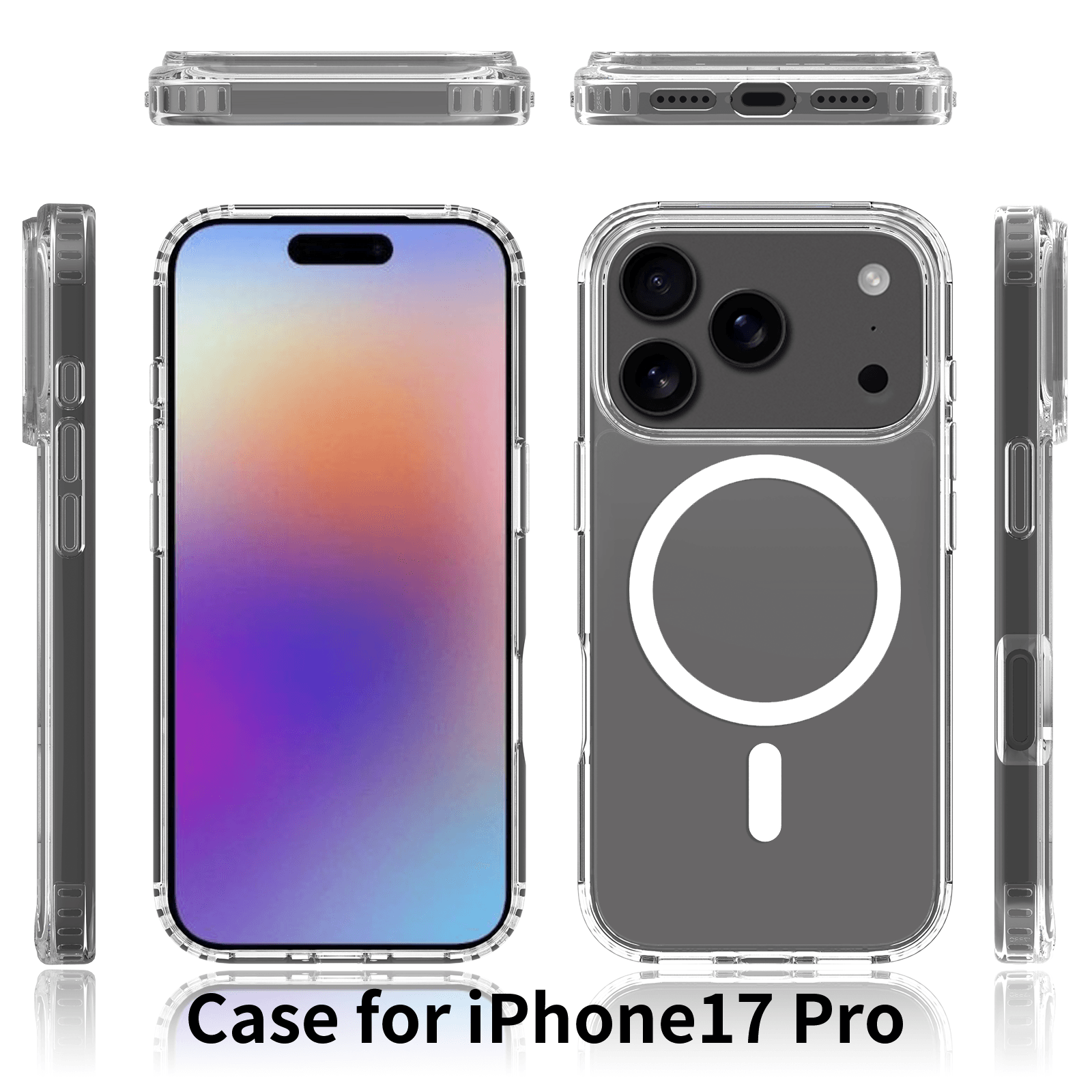Crystal 2.0MM Anti-Scratch Magnetic Clear Case — 35
