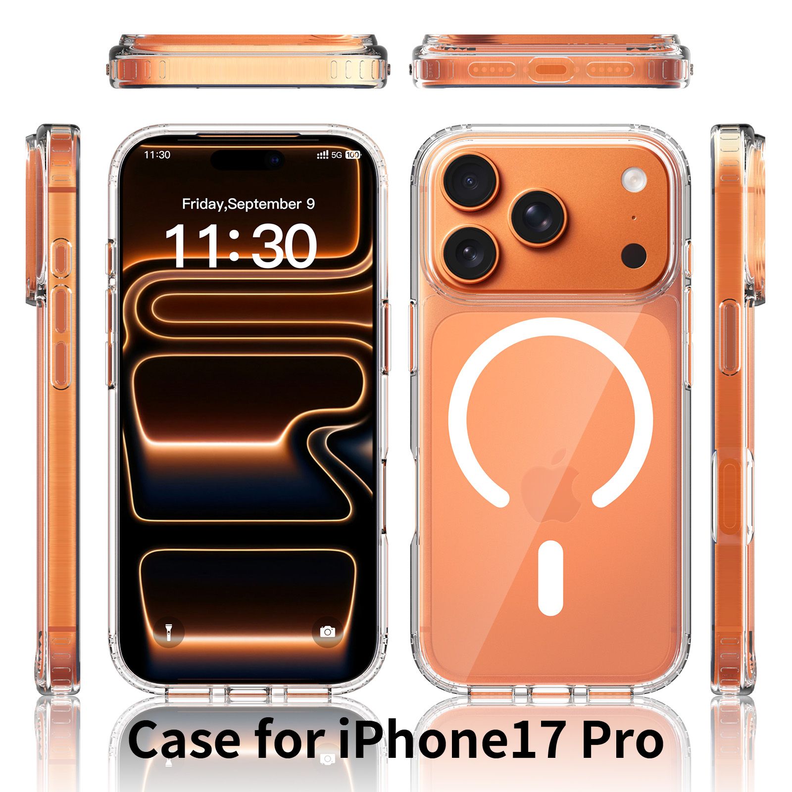 Crystal 2.0MM Anti-Scratch Magnetic Clear Case — 52