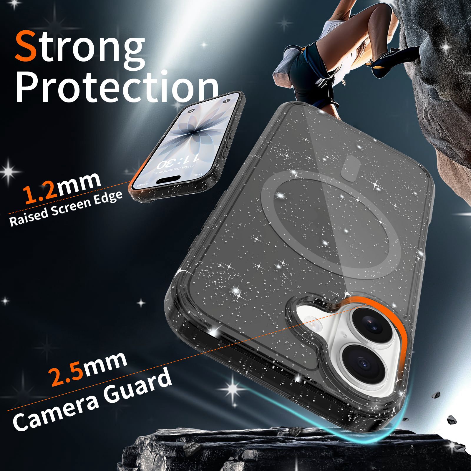 Stellar 1.5MM Magnetic Glitter Case — 19