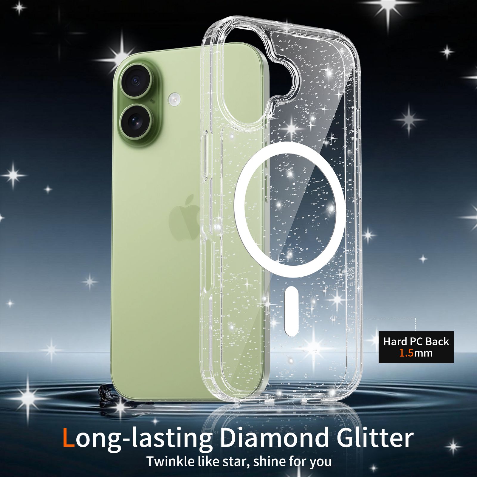 Stellar 1.5MM Magnetic Glitter Case — 6